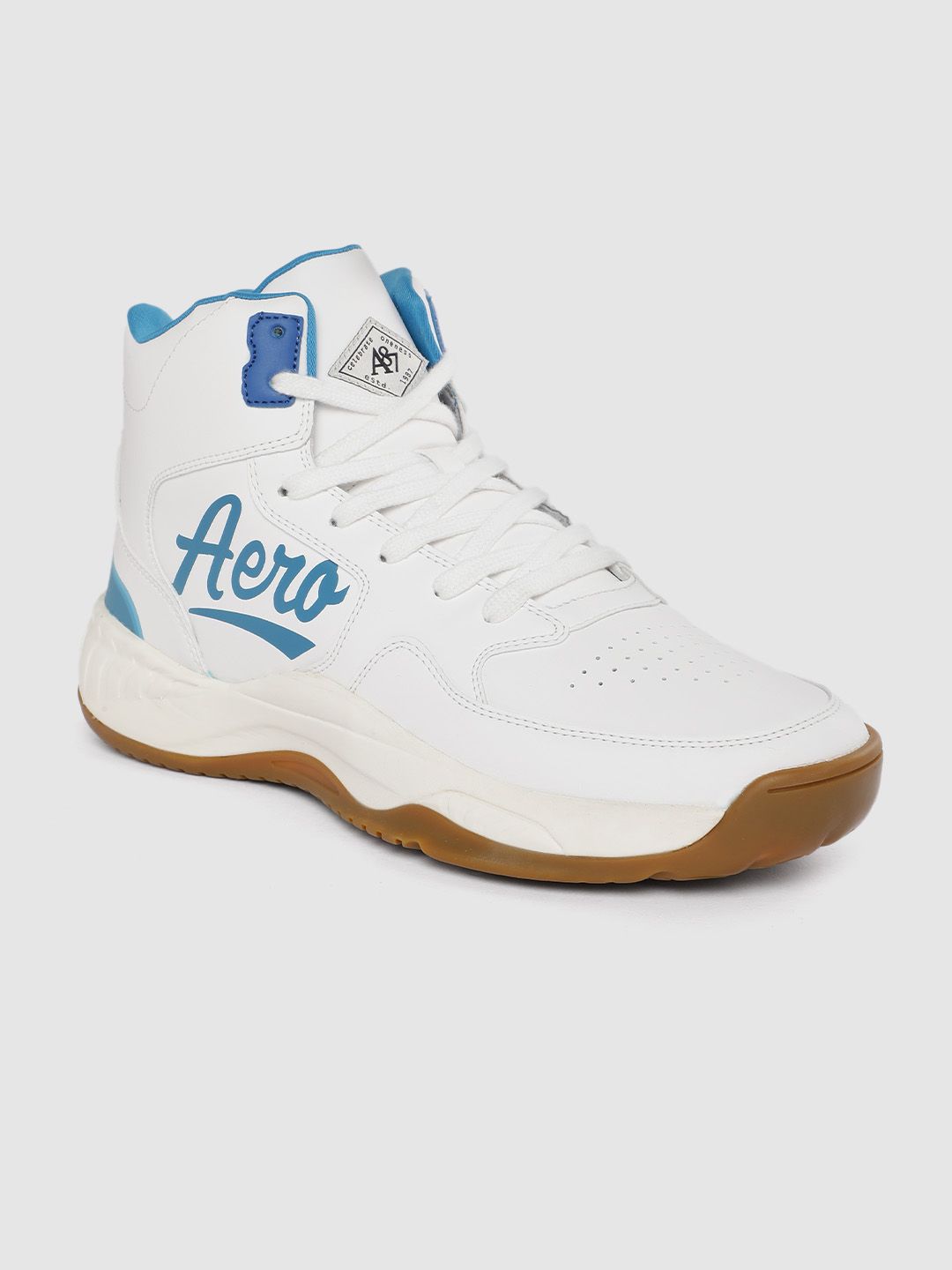 Aeropostale Men Perforated Mid-Top Sneakers-picture-38