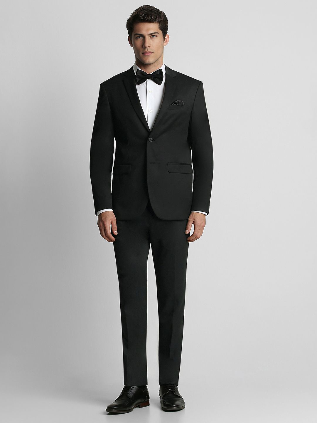 Peter England Men Slim-Fit Single-Breasted Formal Two-Piece Suit-picture-19