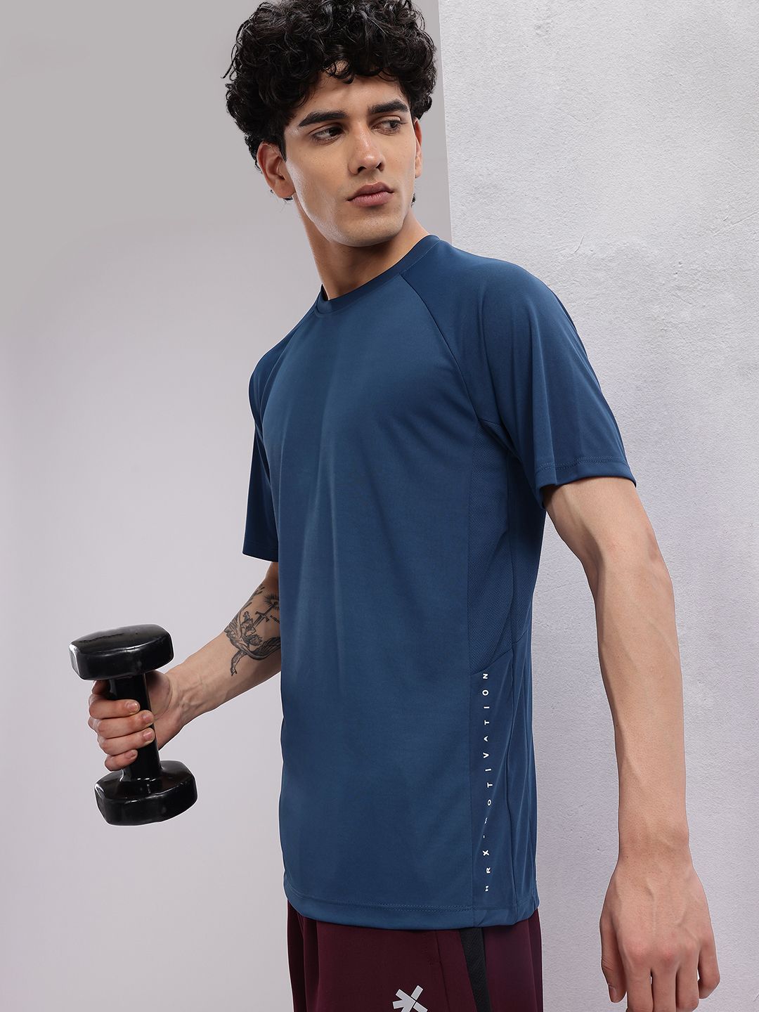 HRX by Hrithik Roshan Rapid-Dry Training T-shirt-picture-15
