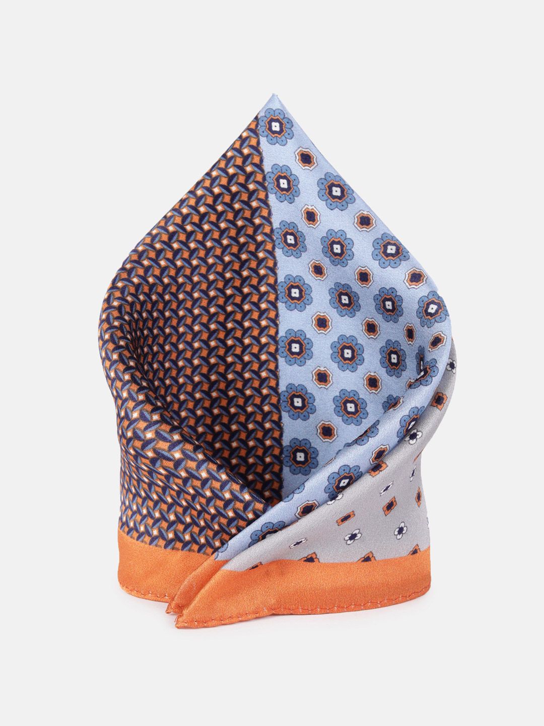 Peter England Men Accessory Gift Set ofTie Pocket Square And Cufflink-picture-31