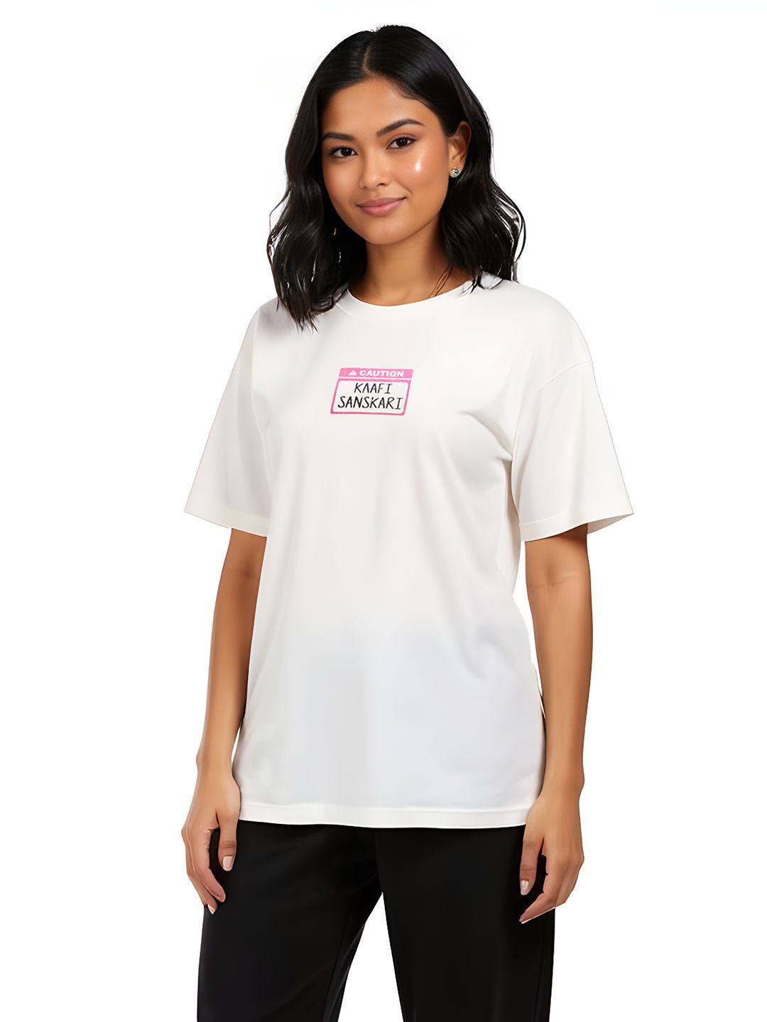 glitchez Relaxed Fit Graphic Printed T-shirt-picture-13