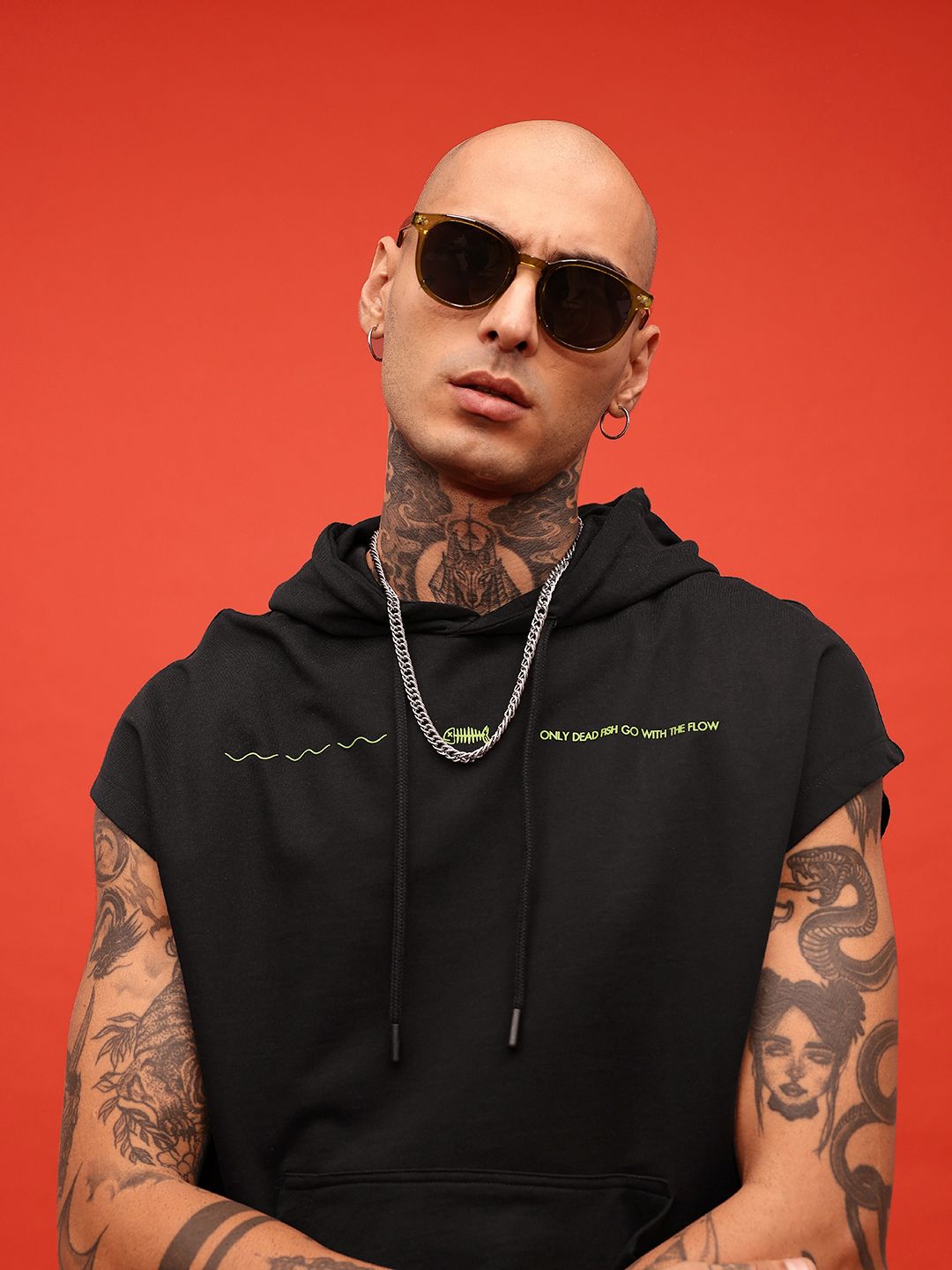 glitchez City Cool Cotton Terry Oversized Hooded Sweatshirt-picture-12