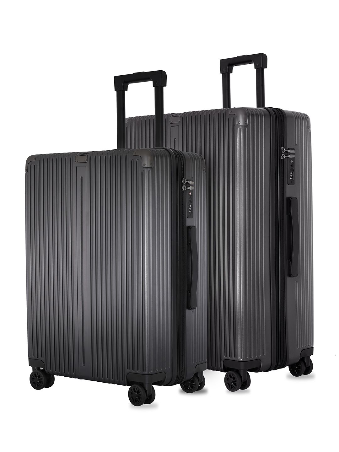 CARRIALL Meta Pack Of 2 Textured Hard-Sided Trolley Bags-picture-57