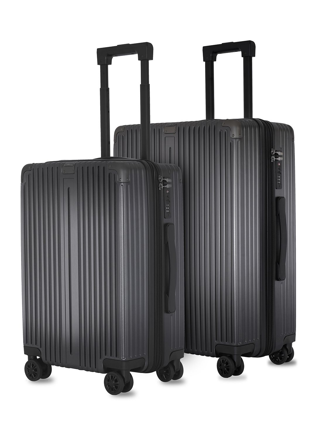 CARRIALL Unisex Meta Set Of 2 Textured Hard-Sided Trolley Bag-image-34