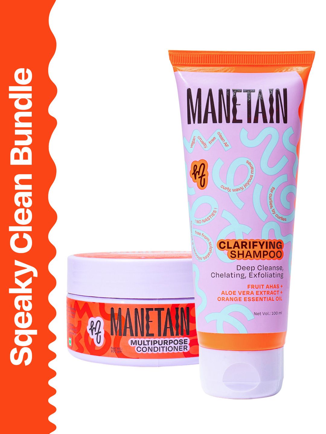 MANETAIN Clarifying Shampoo - 100 ml & Multipurpose Conditioner - 100 g-image-7