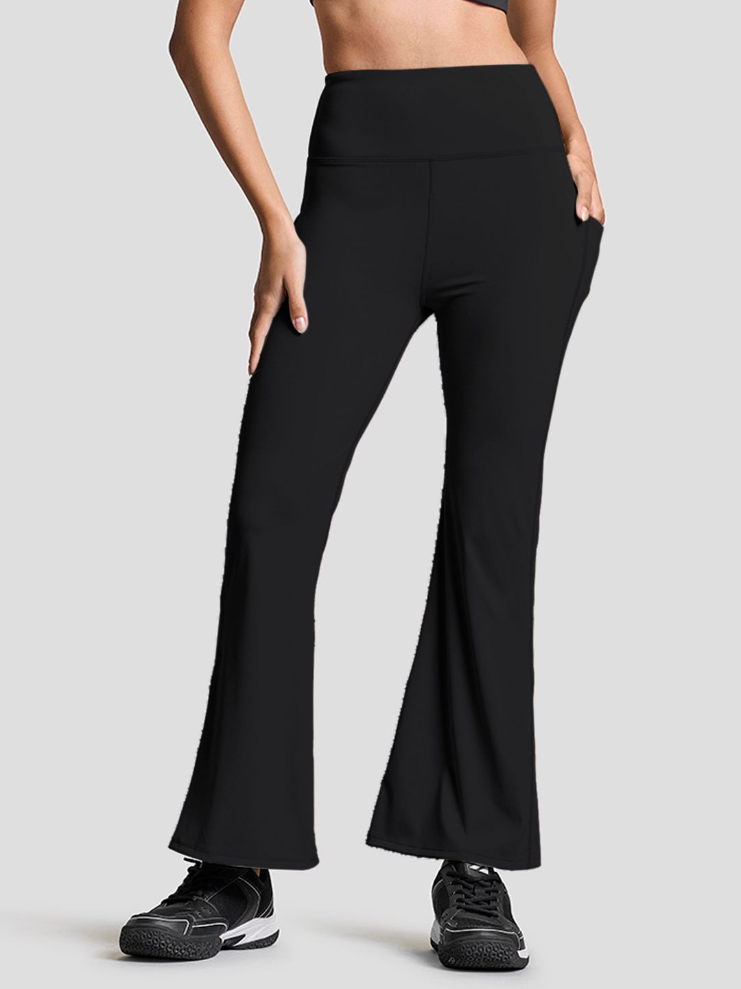 BOLDFIT Women Bootcut Free Flare Tights