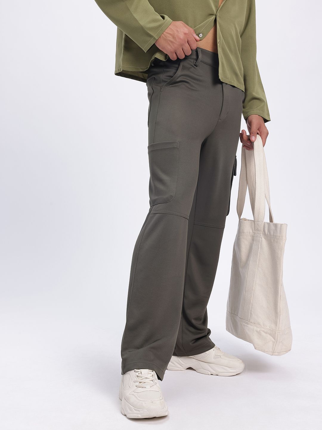 glitchez Men Nomad Style Relaxed Fit Cargos-picture-17