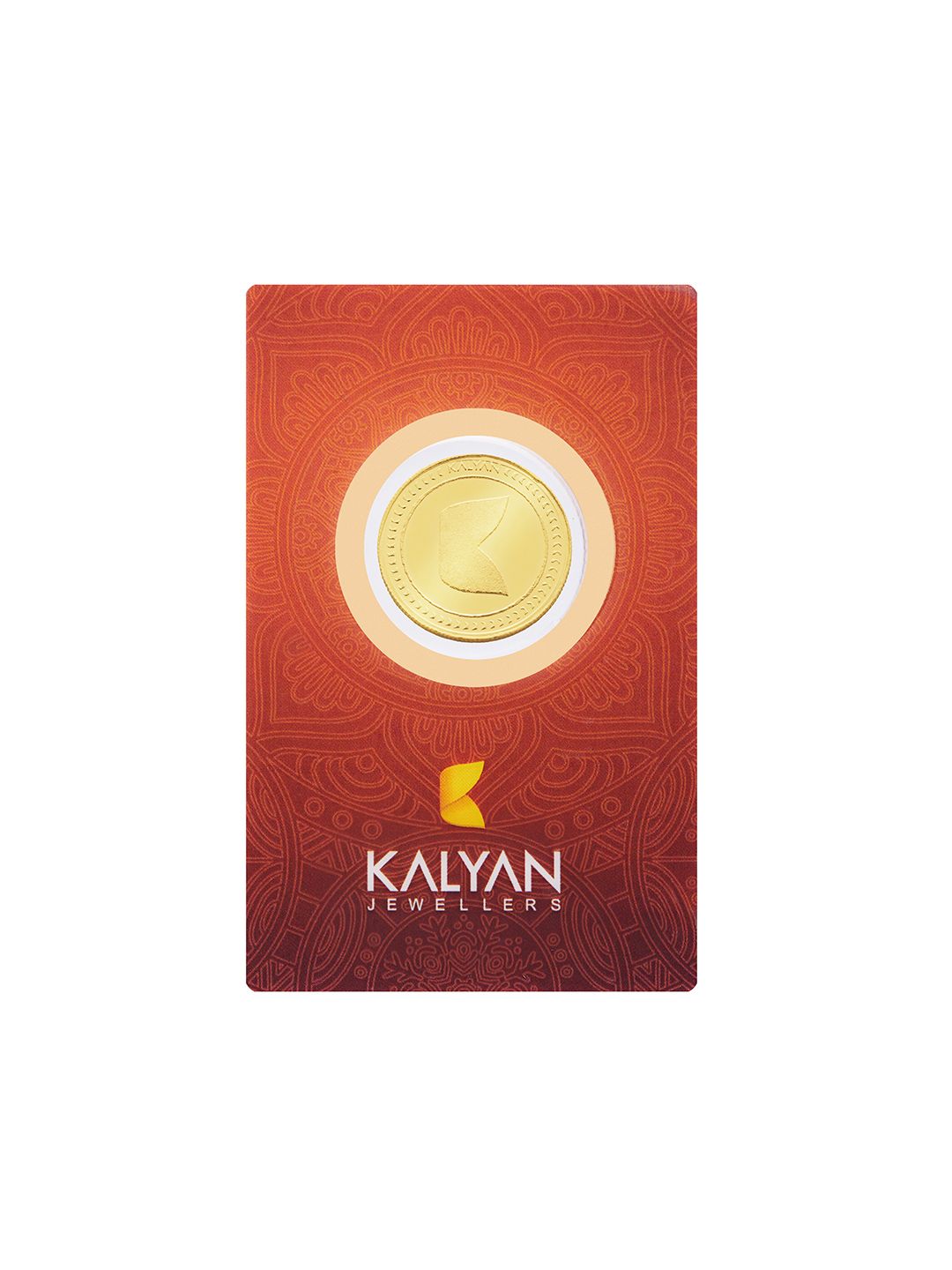 Kalyan Jewellers 22KT 916 Purity Rose Gold Coin - 8Gm-image-43