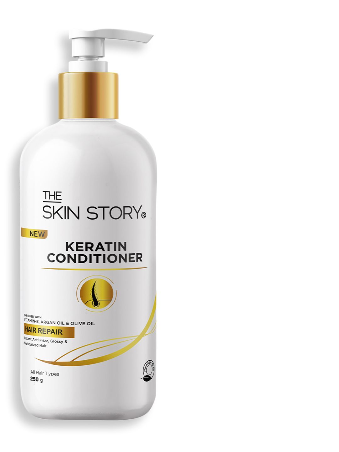 THE SKIN STORY Keratin Smooth Hair Conditioner For Dry Frizzy Hair - 250 g-picture-11