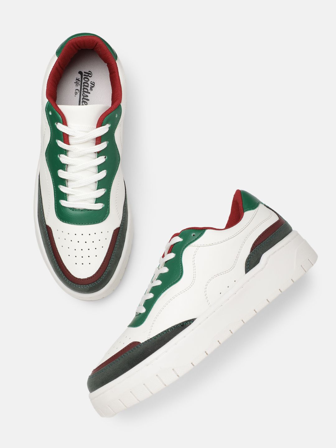 The Roadster Life Co. Women Colourblocked Sneakers-picture-35