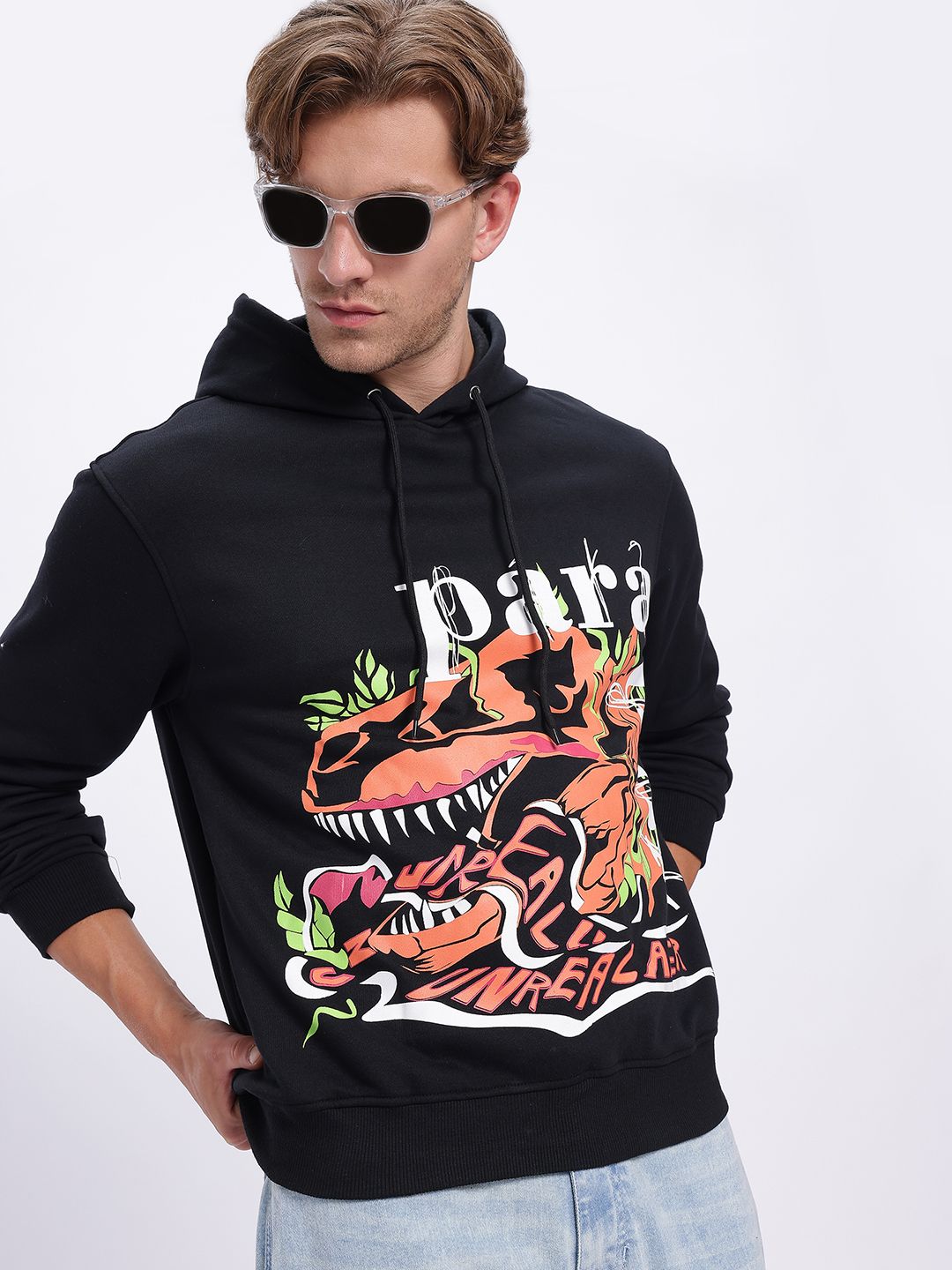 UNRL Printed Hooded Sweatshirt-picture-31