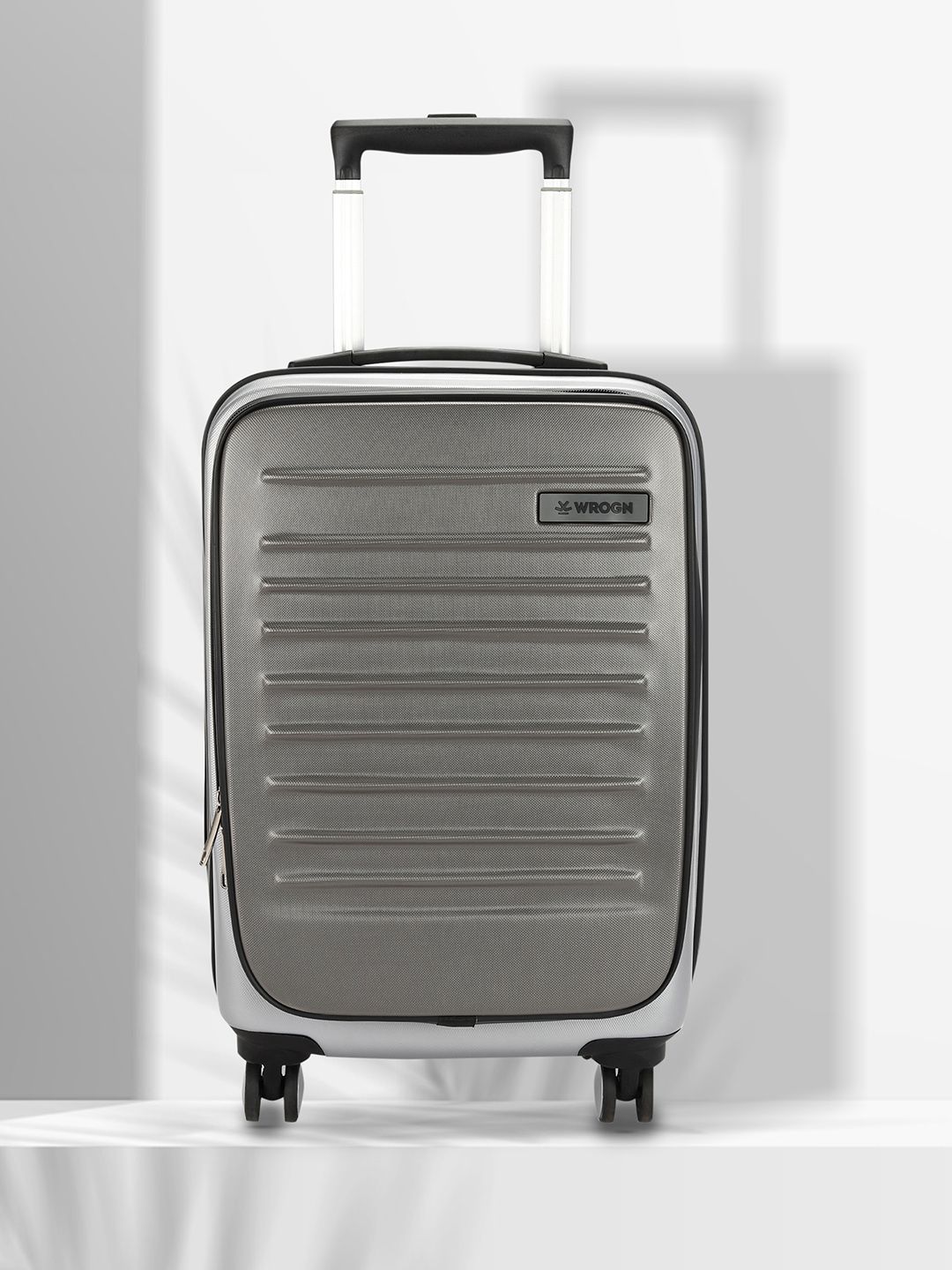 WROGN Unisex Kangaroo Hard Sided Cabin Trolley