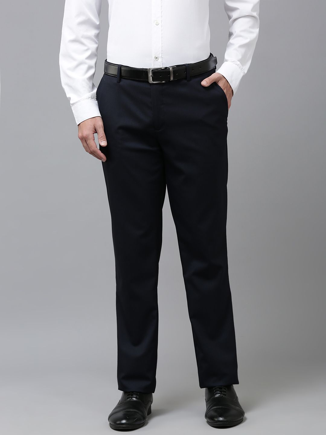 Arrow Men Originals Tapered Fit Formal Trousers-picture-15