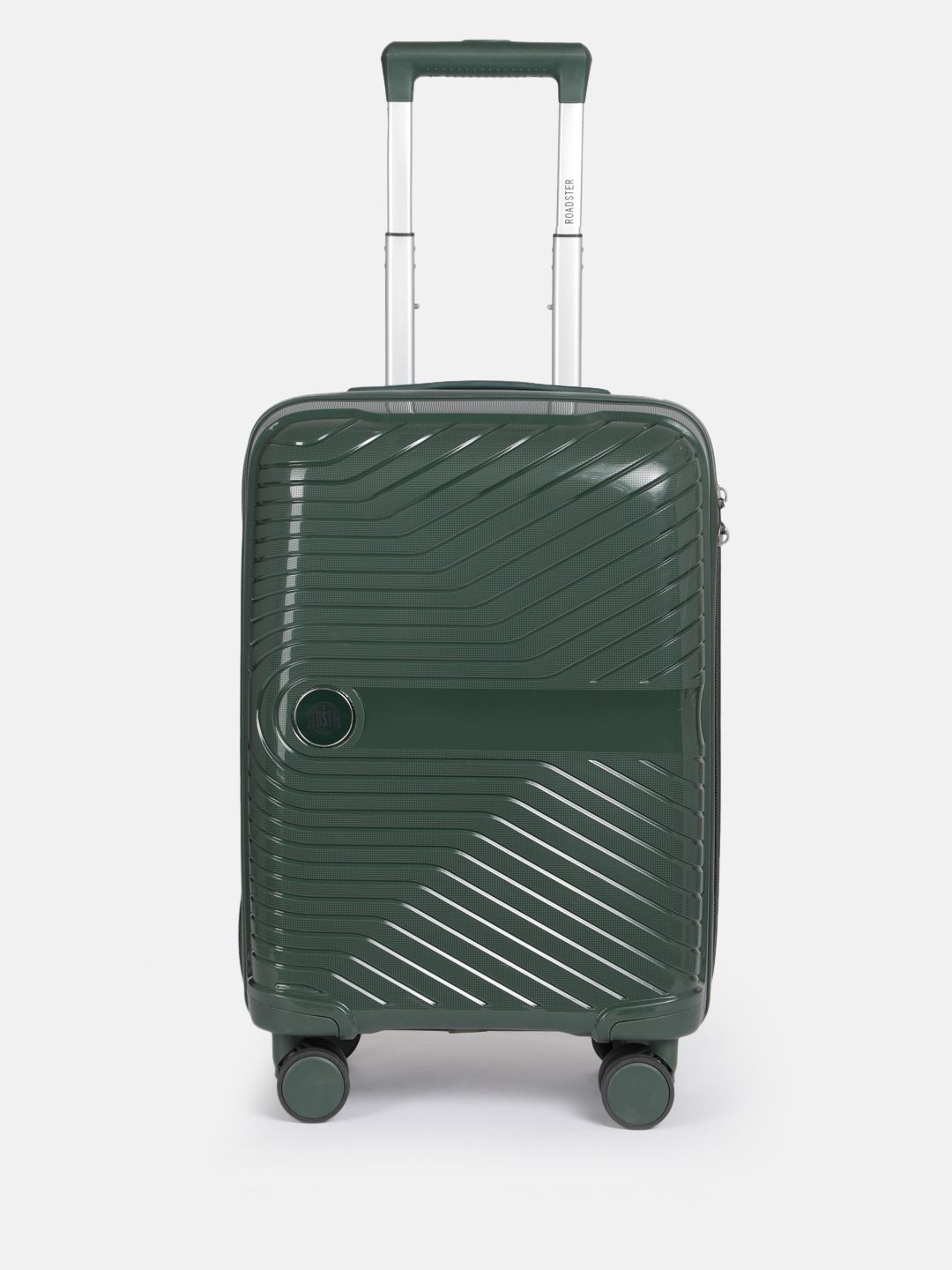The Roadster Life Co. Textured 360 Degree Rotation Hard Sided Cabin Size Trolley Bag - 46L-picture-57