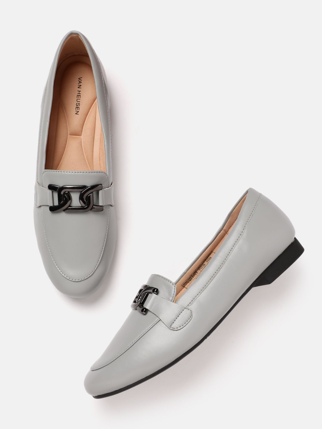 Van Heusen Women Everyday Loafers With Metallic Detail-picture-13
