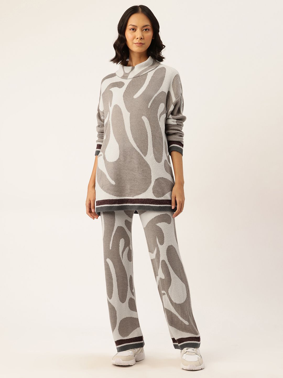 APSLEY Self-Design Abstract Pullover Sweater & Trousers-picture-27