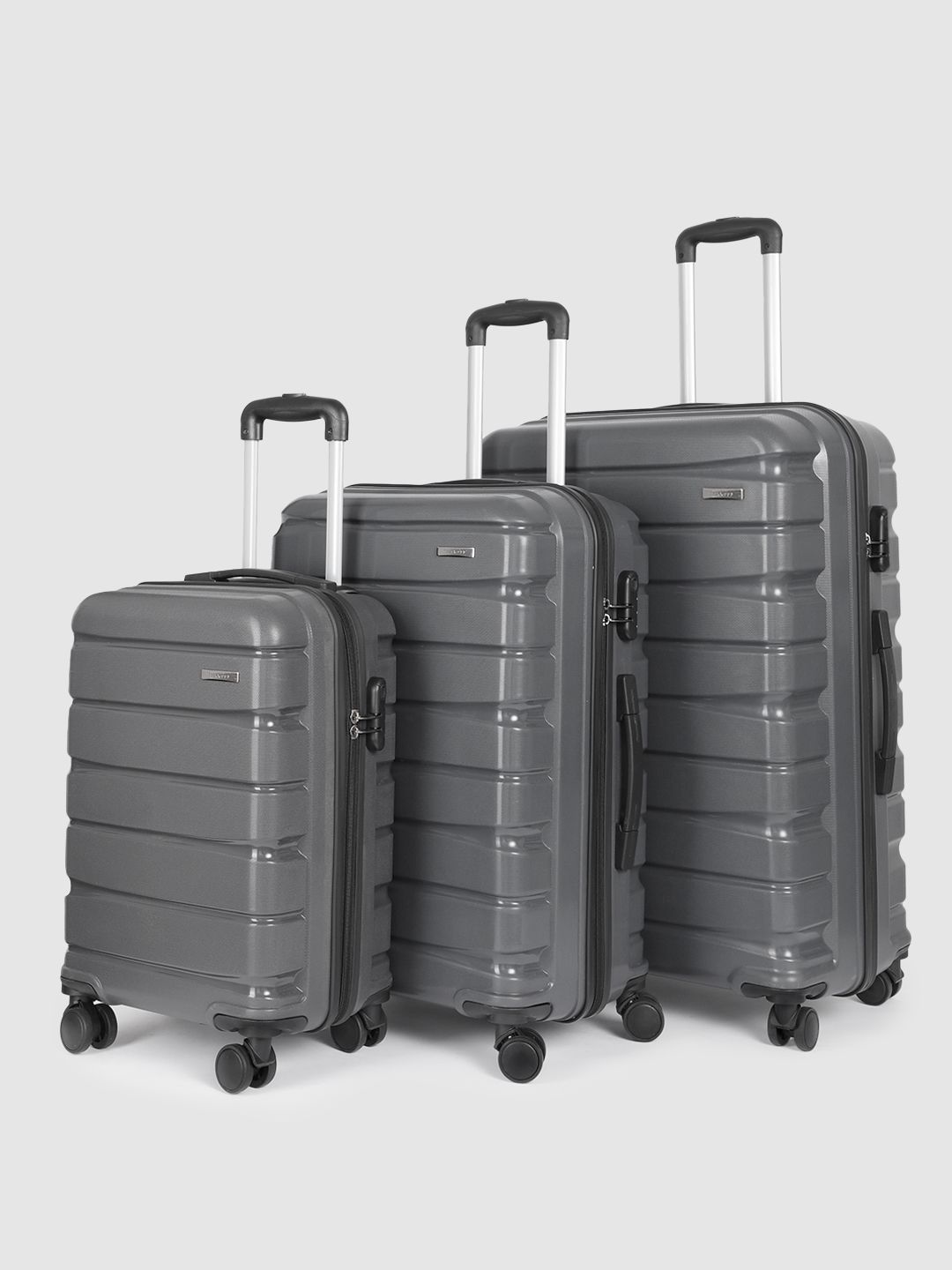 Teakwood Leathers India Set of 3 360-Degree Rotation Hard Sided Trolley Bag-191L-picture-43