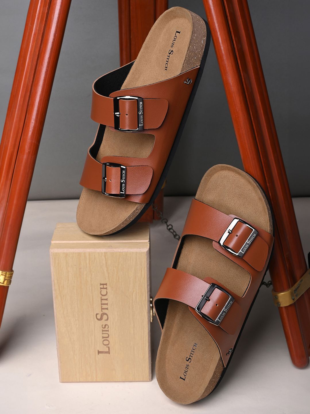 LOUIS STITCH Men PU Comfort Sandals-image-40