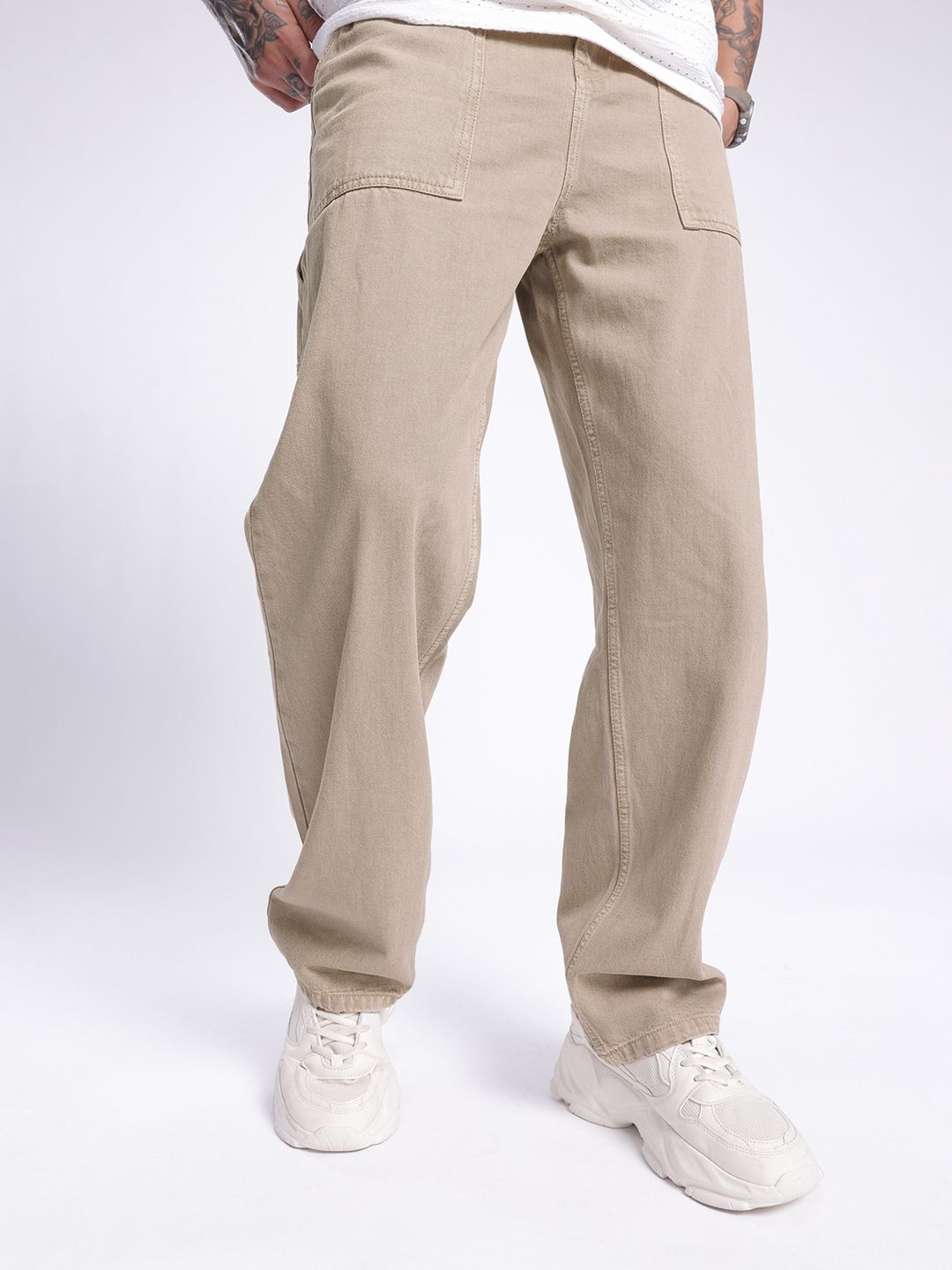 glitchez Men Timeless Cool Baggy Loose Jeans-picture-32
