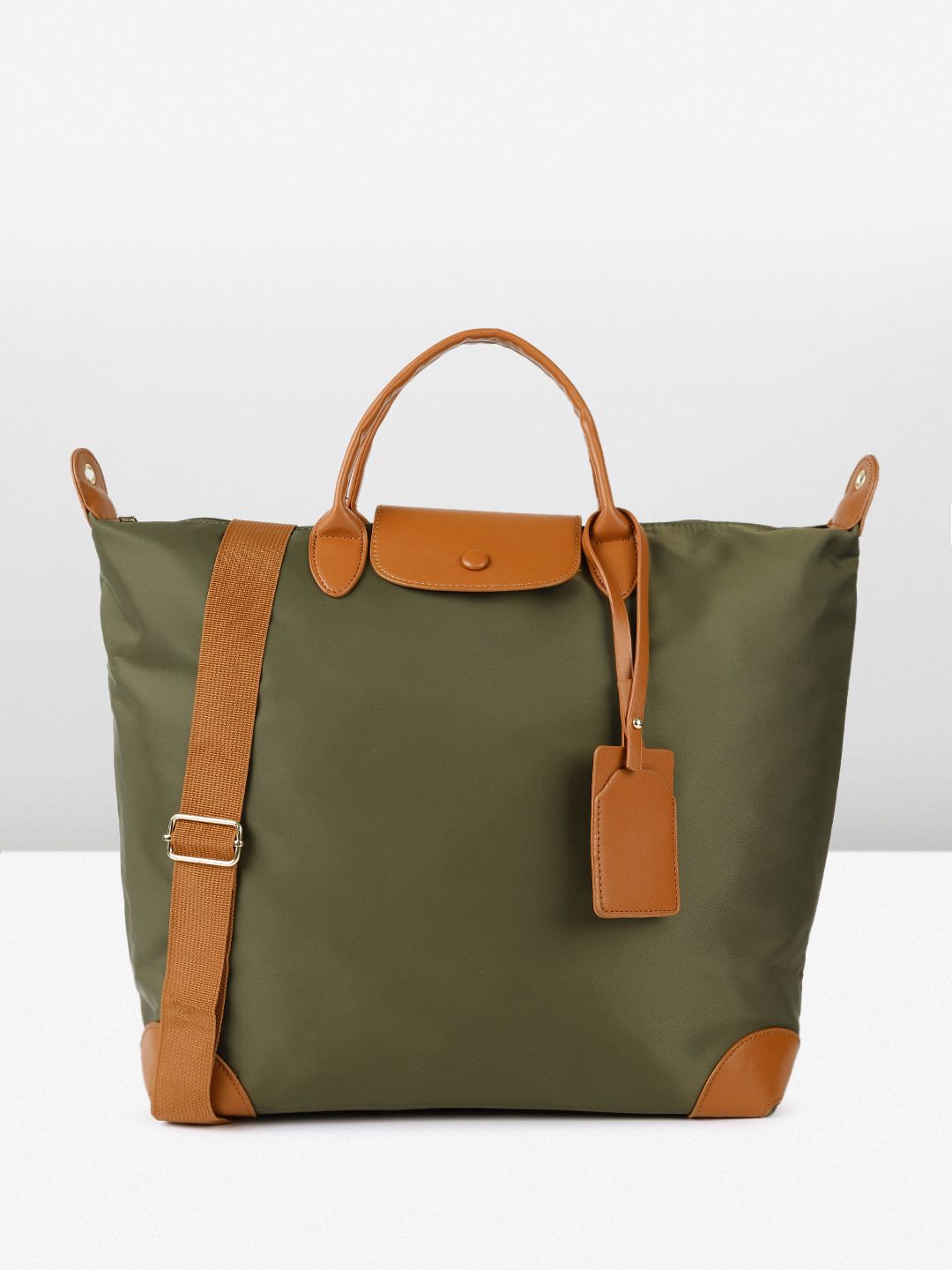 Mast & Harbour Oversized Shopper Handheld Bag with Cut Work-picture-33