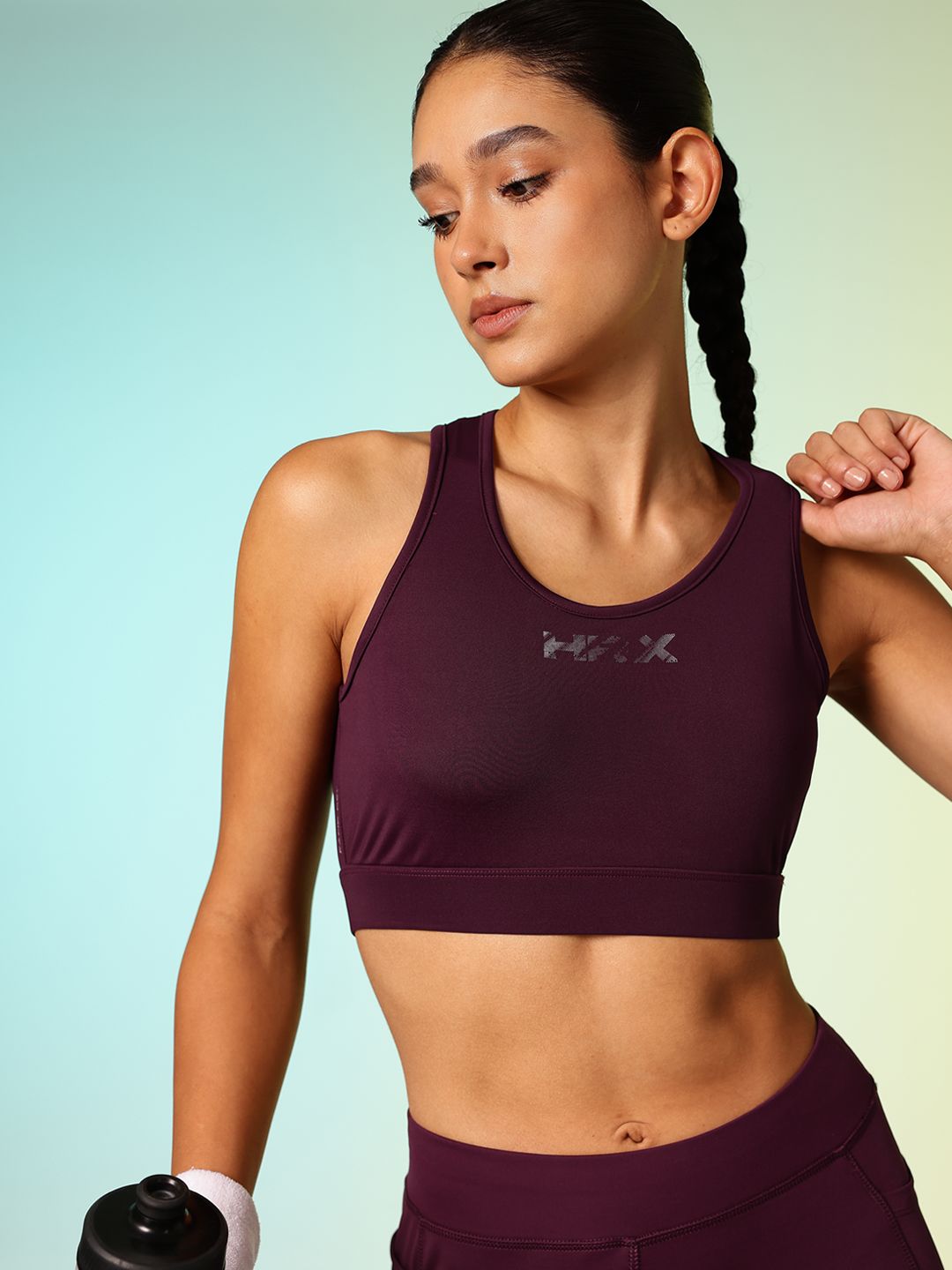 HRX by Hrithik Roshan Lightly Padded Rapid-Dry Running Bra