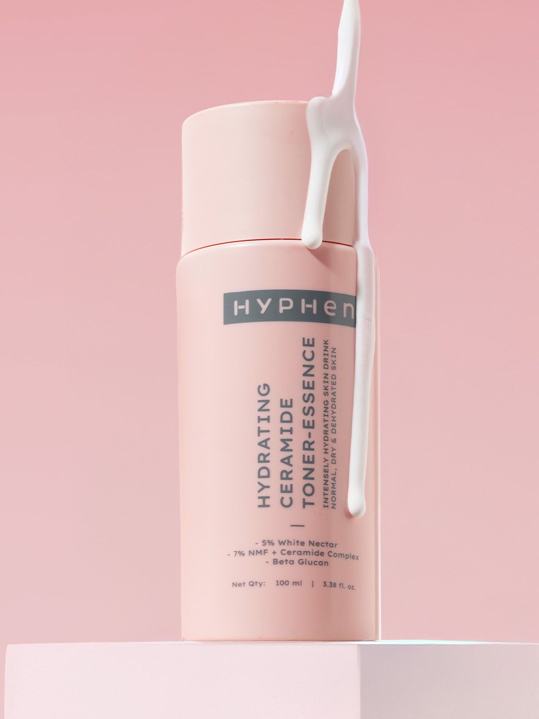 Hyphen Hydrating Ceramide Toner Essence With 5% White Nectar - 100 ml-image-34