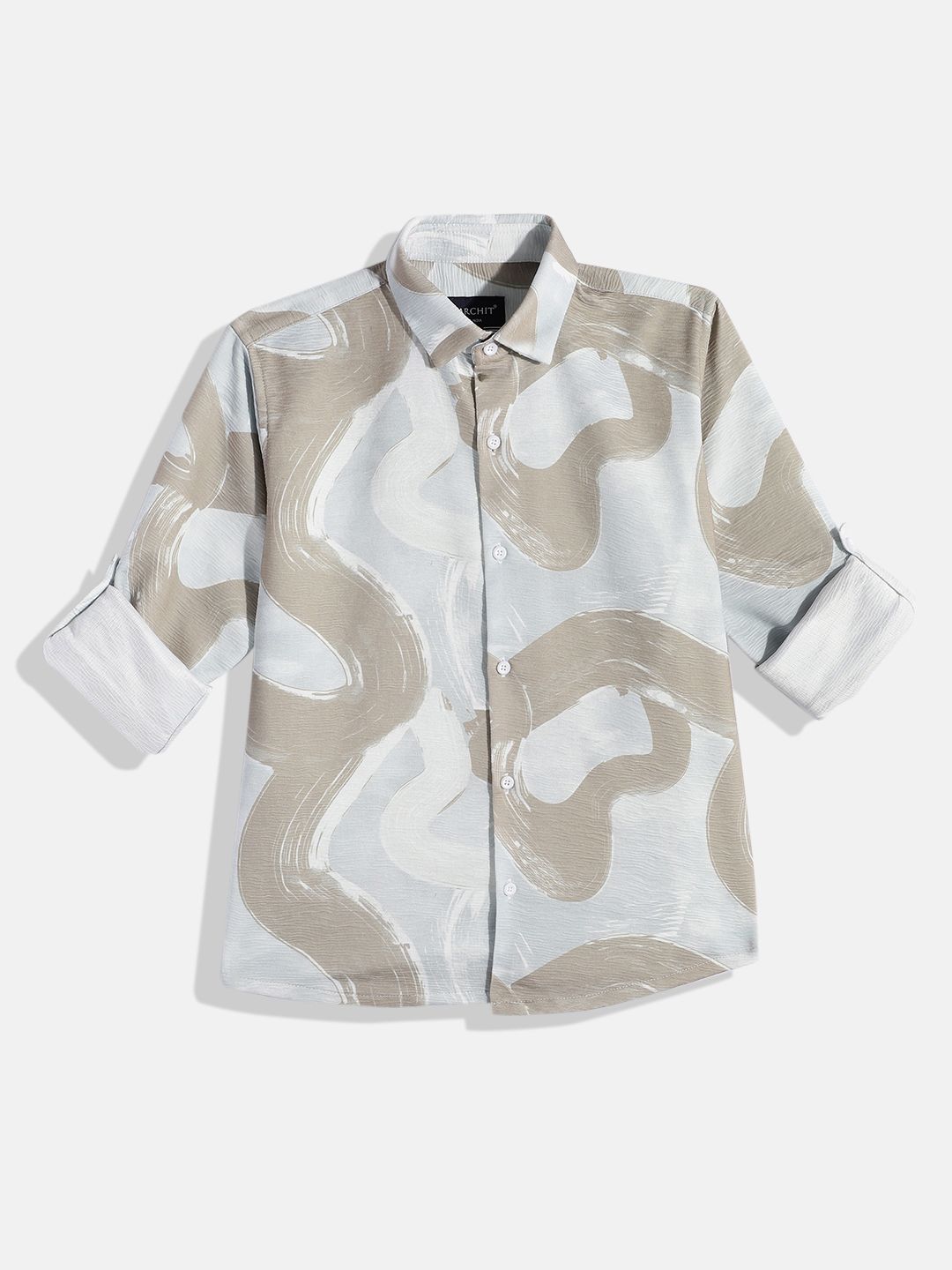 CHARCHIT Boys Comfort Abstract Printed Casual Shirt-picture-41