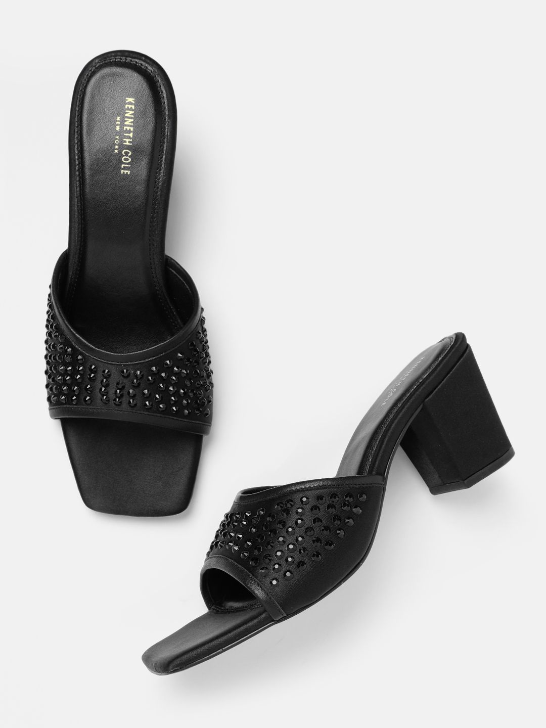 Kenneth Cole Embellished Block Heels-picture-25