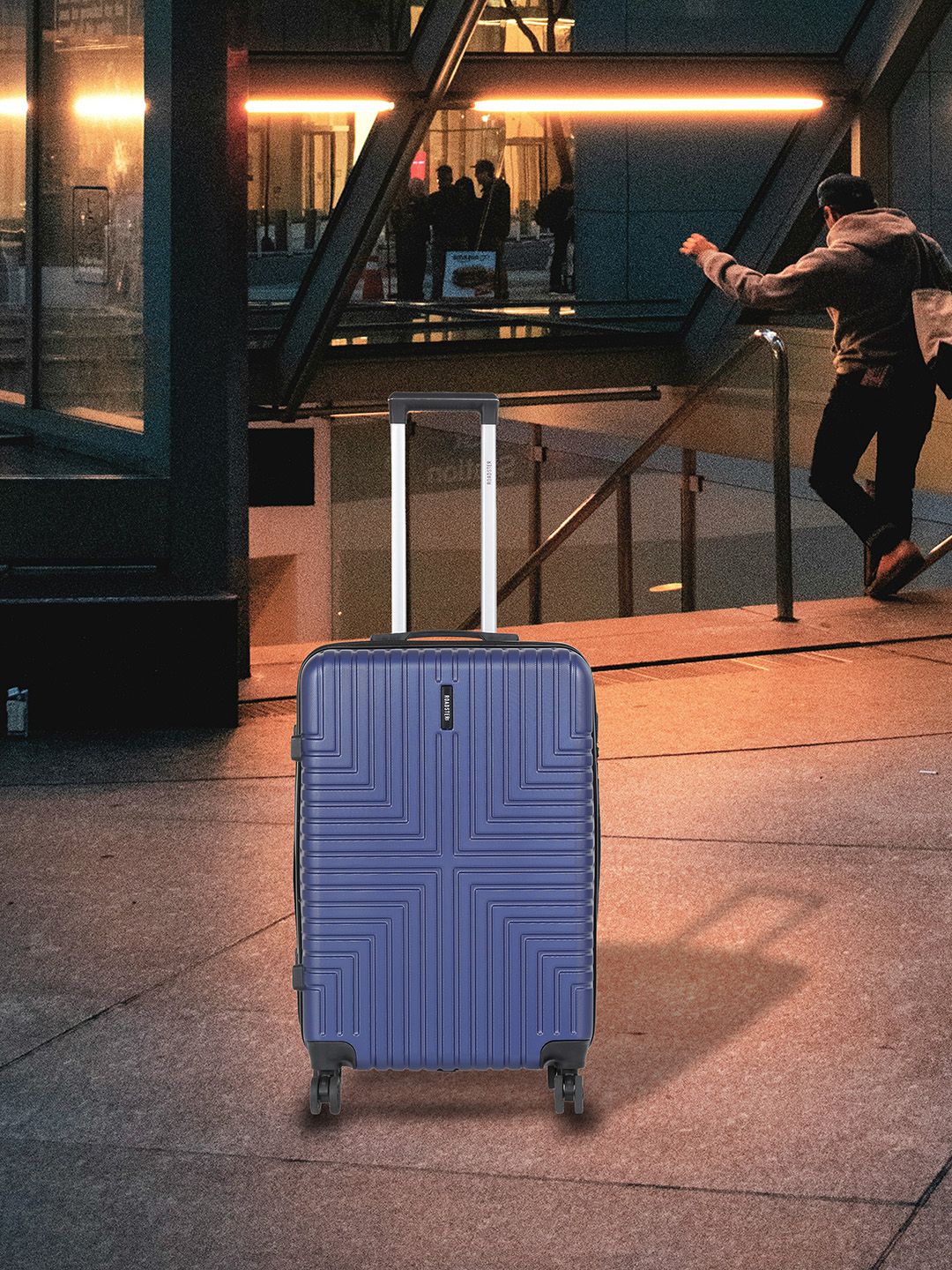 Roadster Unisex Textured Hard Sided Medium Trolley Suitcase- 55.7 L-picture-37