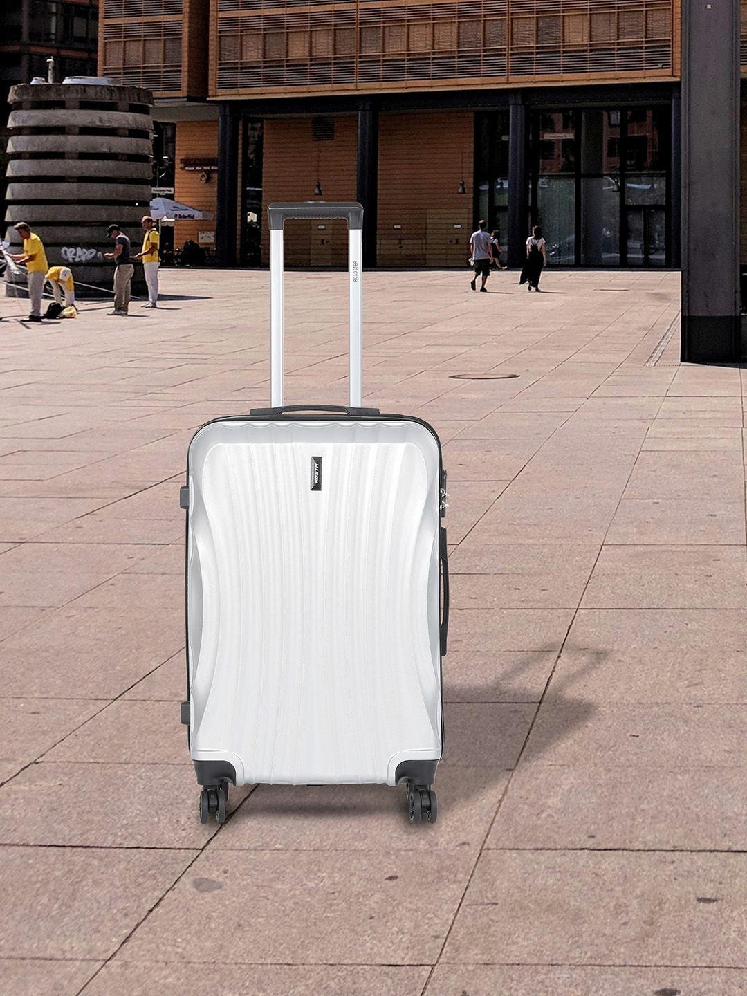 Roadster Textured Hard-Sided Medium Trolley Suitcase 55L-picture-33