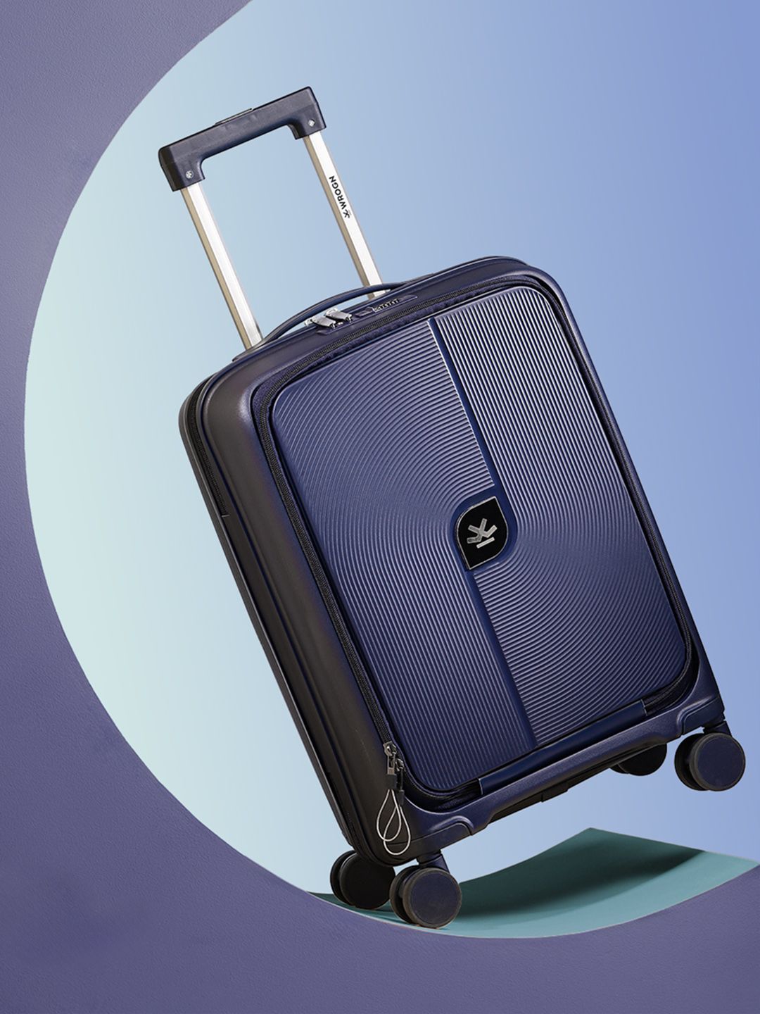 WROGN Unisex Hard Shell Cabin Trolley Suitcase 25.5L-picture-21