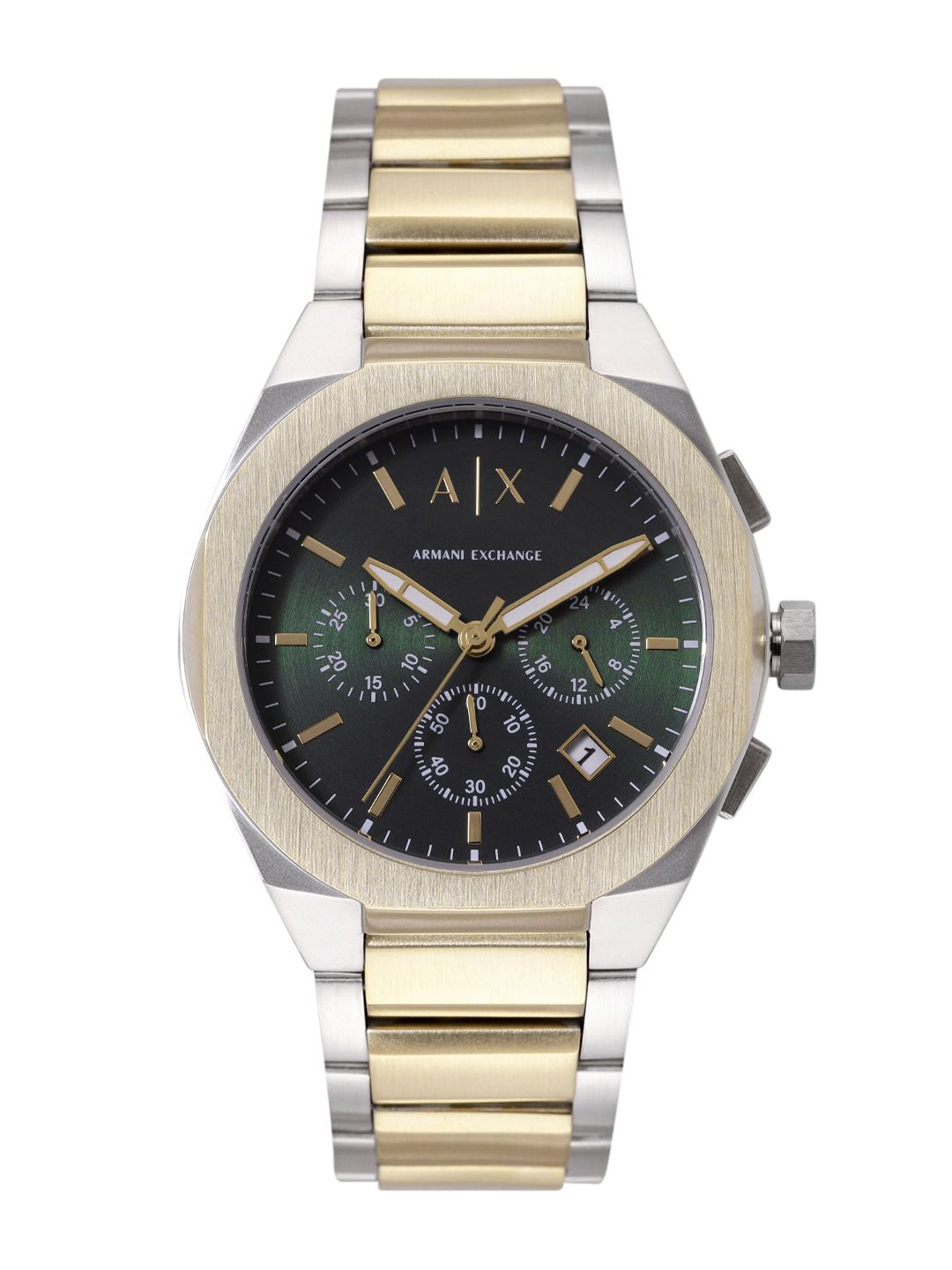 Armani Exchange MenTwo Tone Chronograph Analogue Watch AX4184I-picture-11