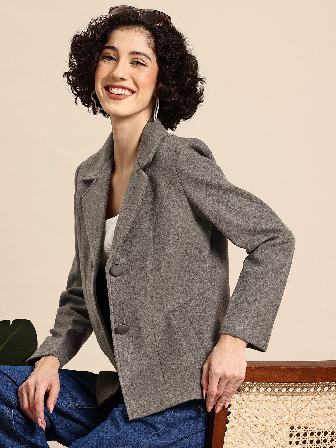 Mast & Harbour Single-Breasted Casual Blazer-picture-46
