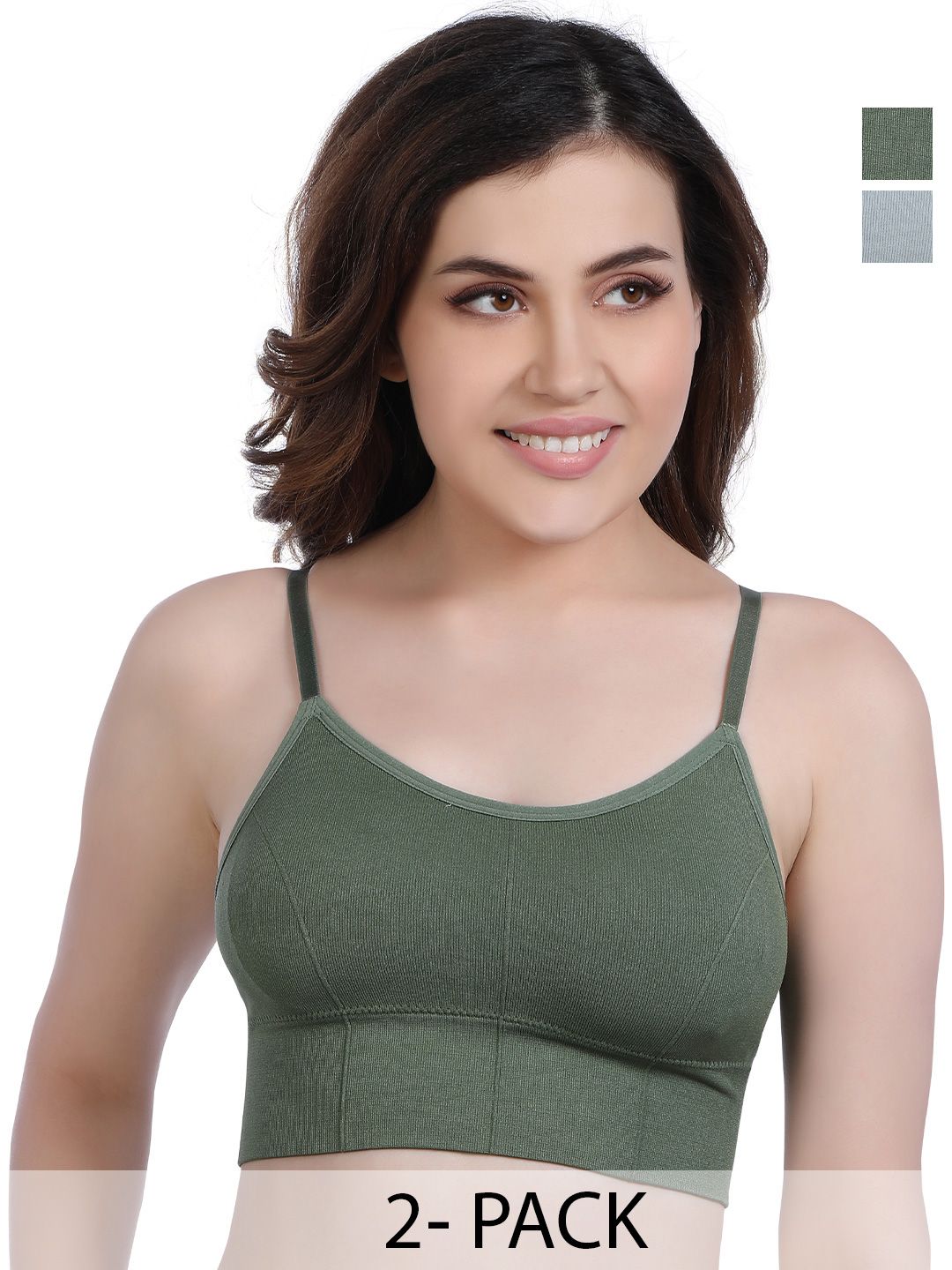 SHOPPY VILLA Women Pack of 2 Full Coverage Lightly Padded and Non-Wired Bra-picture-21