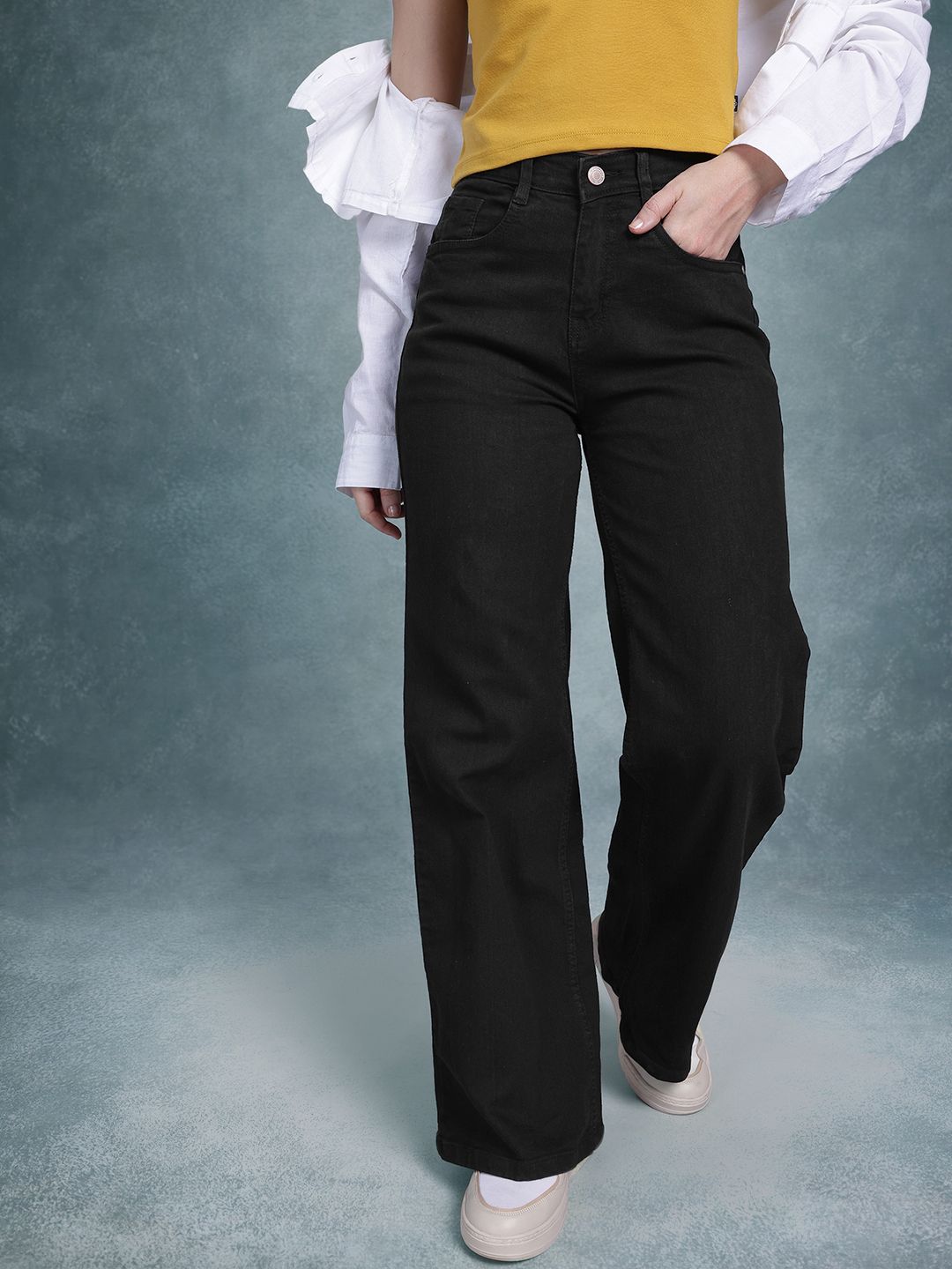 The Roadster Life Co. Women Wide Leg Jeans-picture-43
