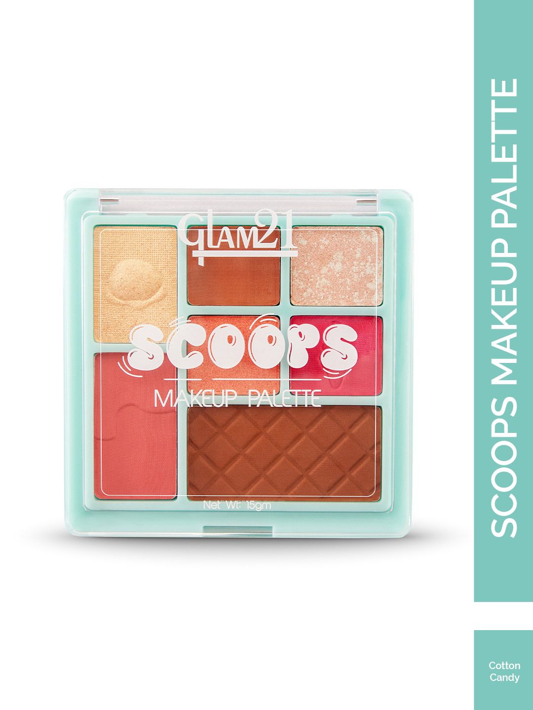GLAM21 Scoops Makeup Palette - 15 g - Cotton Candy-image-2