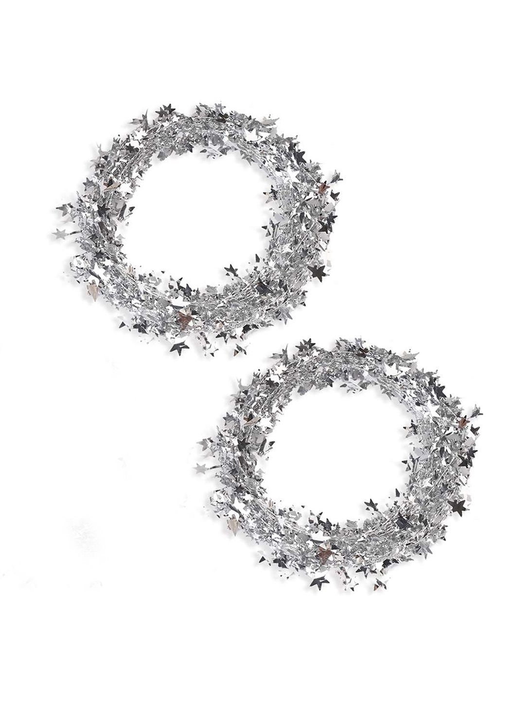 TIED RIBBONS Pack Of 2 Artificial Christmas Garlands Decoration-picture-13