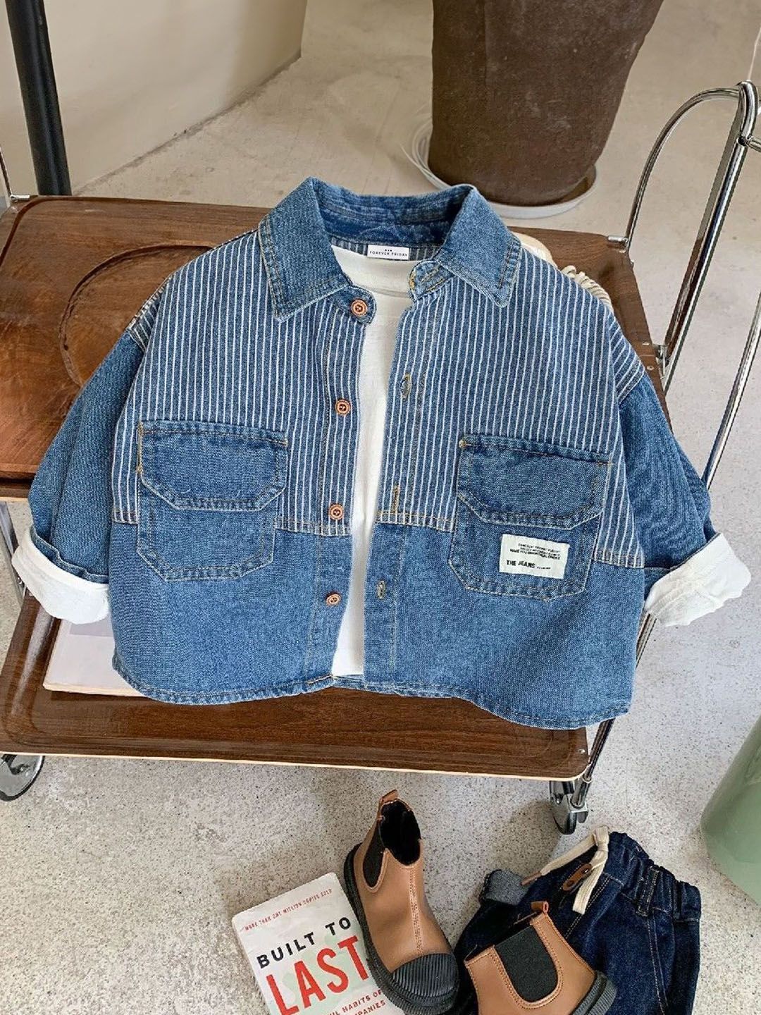 FOREVER FRIDAY Boys Comfort Faded Opaque Casual Shirt-picture-18