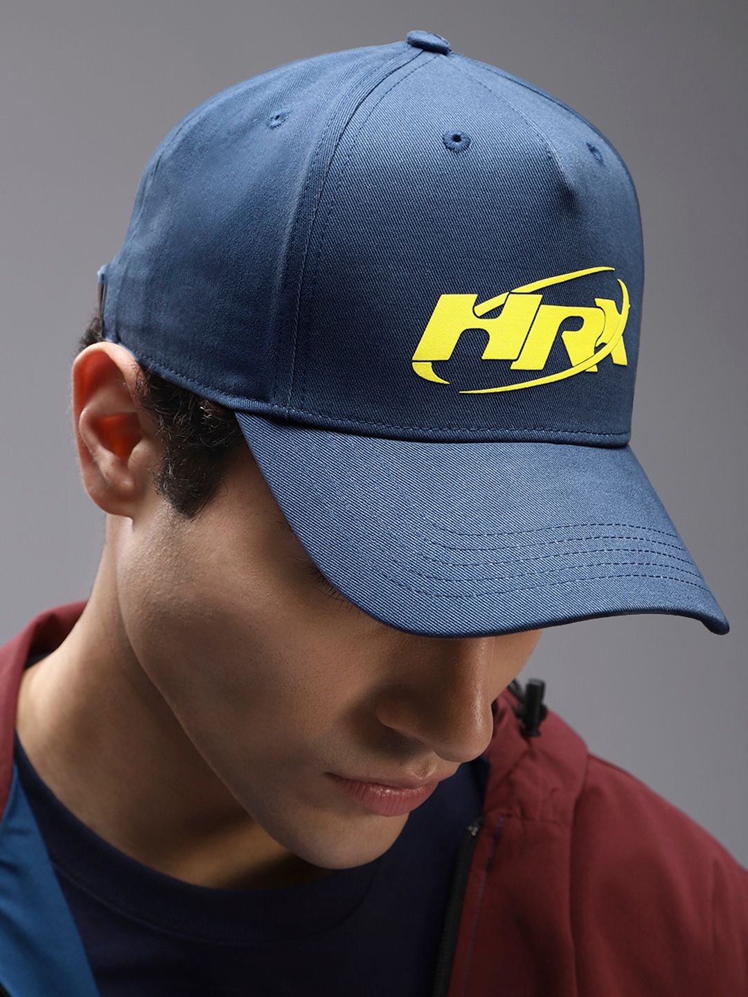 HRX by Hrithik Roshan Men Printed Pure Cotton Baseball Cap-picture-24