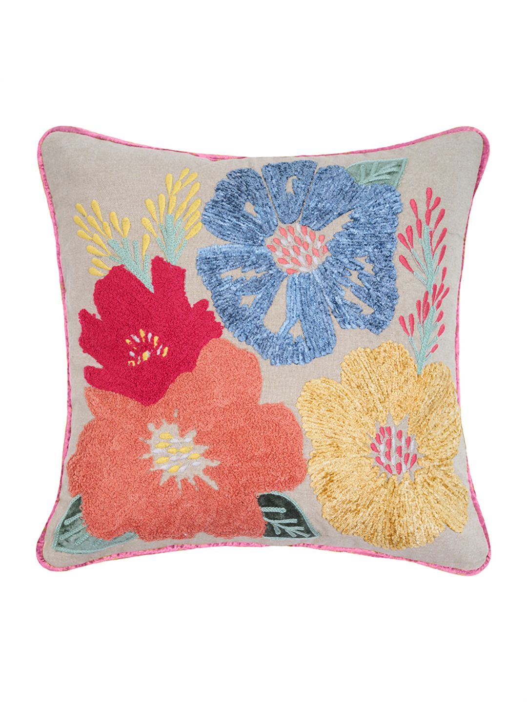 BELIHODE Embroidered Cushion Cover-picture-12