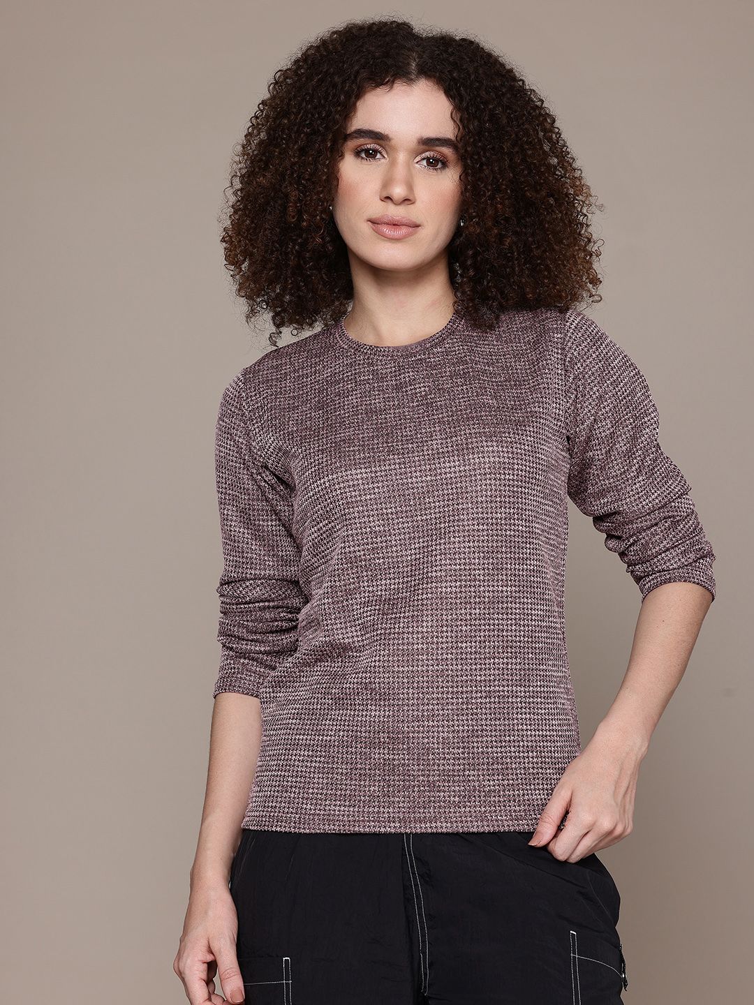 The Roadster Lifestyle Co. Printed Jaquard Pullover-picture-23