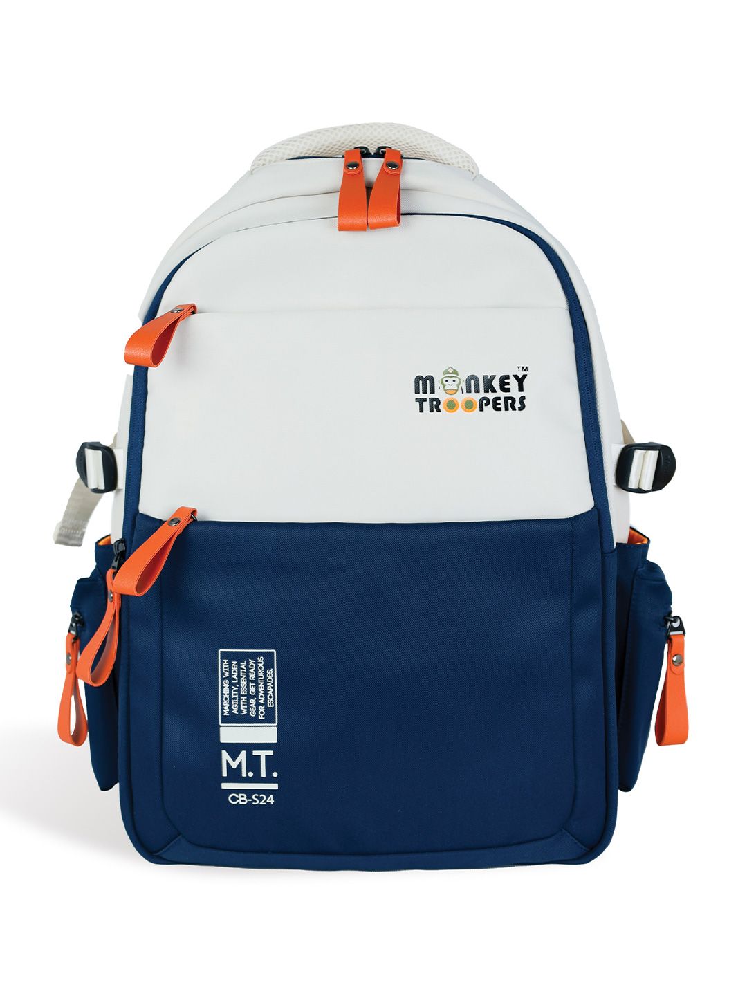 MONKEY TROOPERS Unisex Backpack with Compression Straps-picture-22