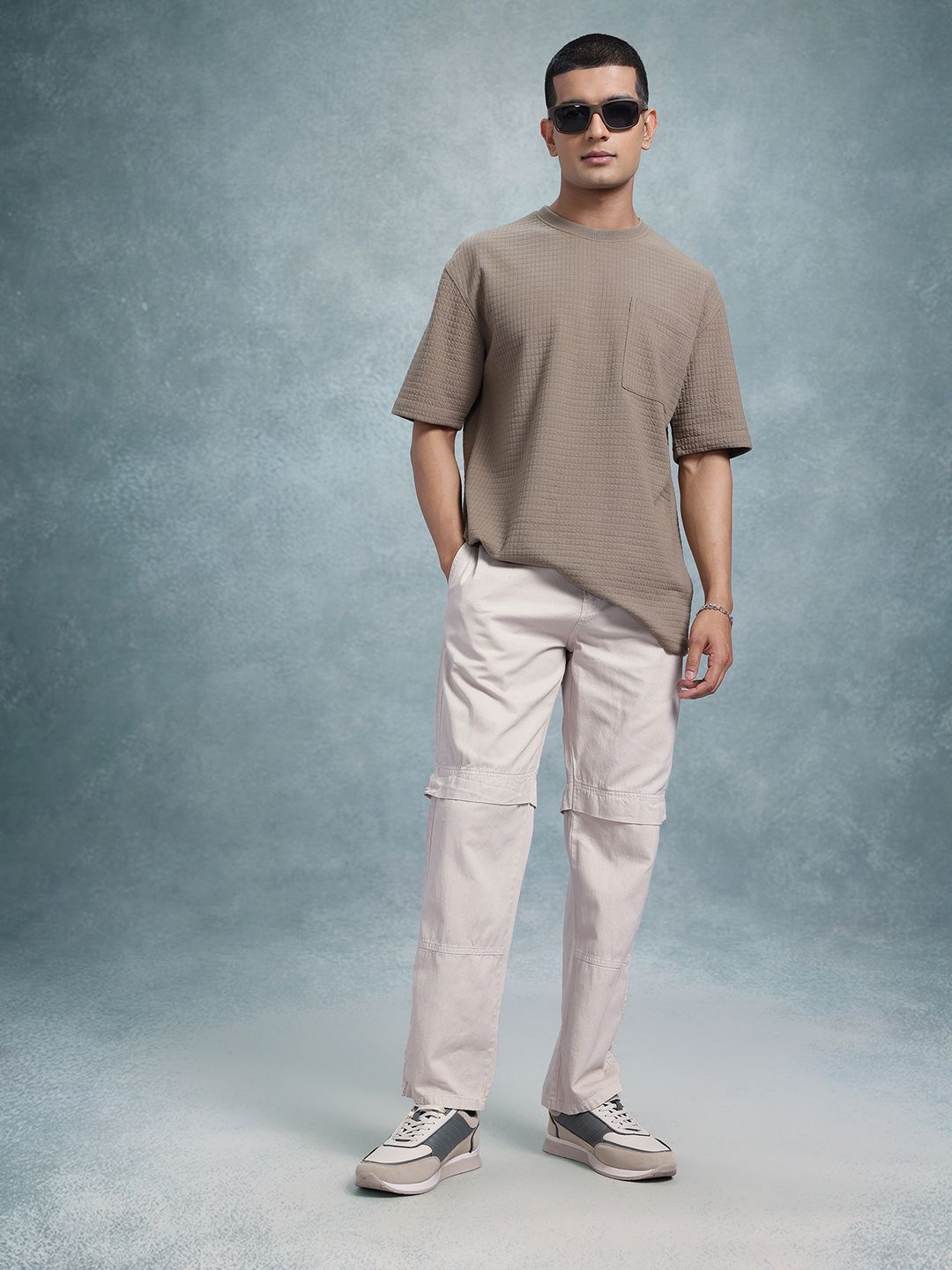 Buy The Roadster Life Co. Men Straight Fit Chinos - Trousers for Men ...