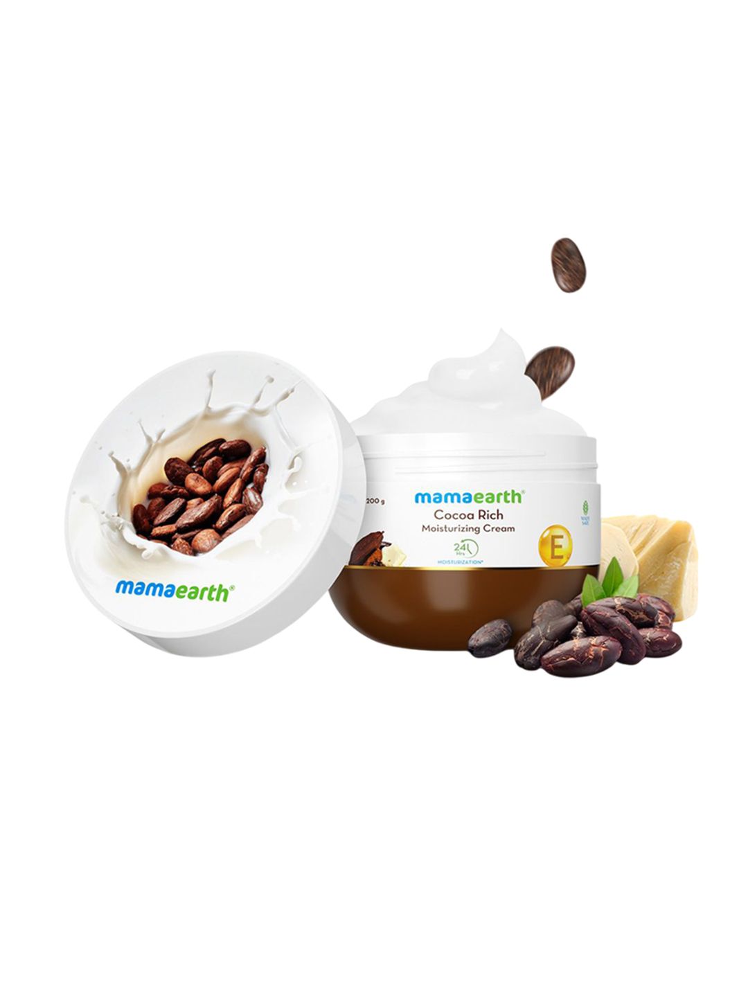 Mamaearth Cocoa Rich Moisturizing Cream With Cocoa Butter & Vitamin E - 200 g-picture-11