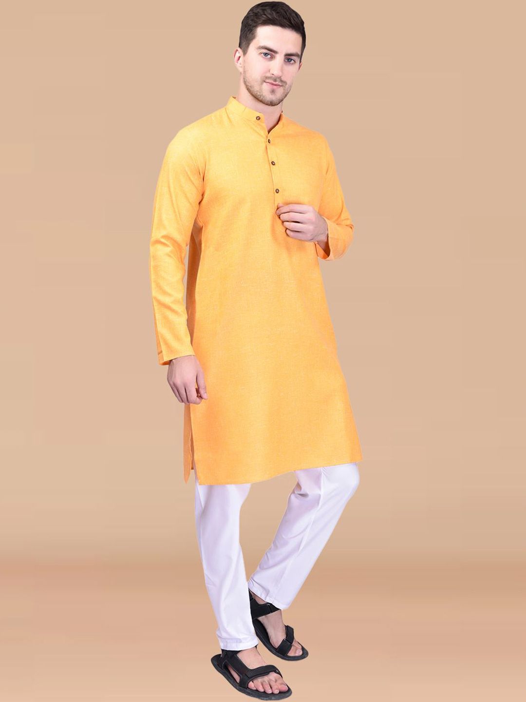 PRINTINDIA Pure Cotton Straight Kurta with Trousers-picture-37