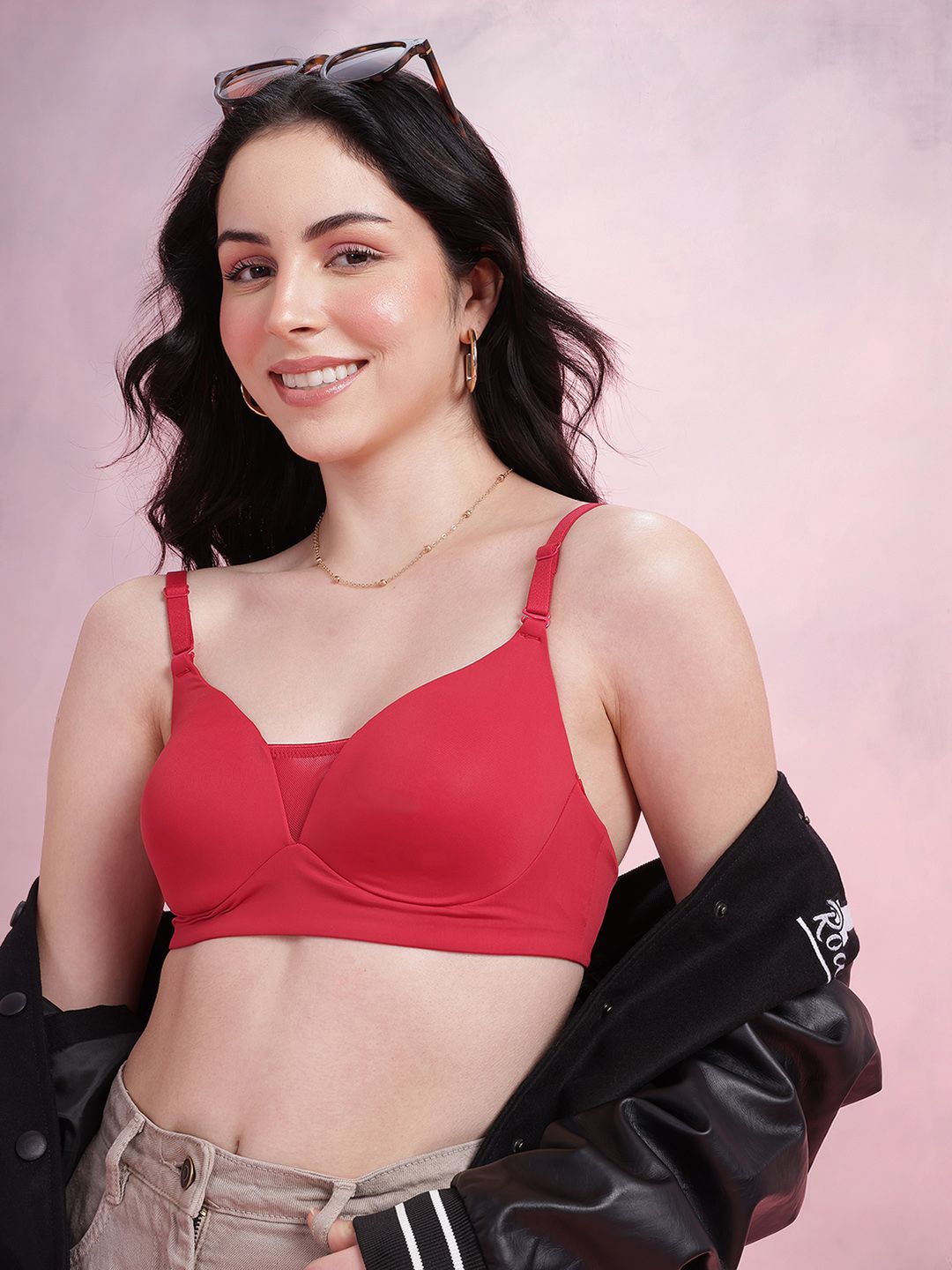 DressBerry Medium Coverage Lightly Padded Bra