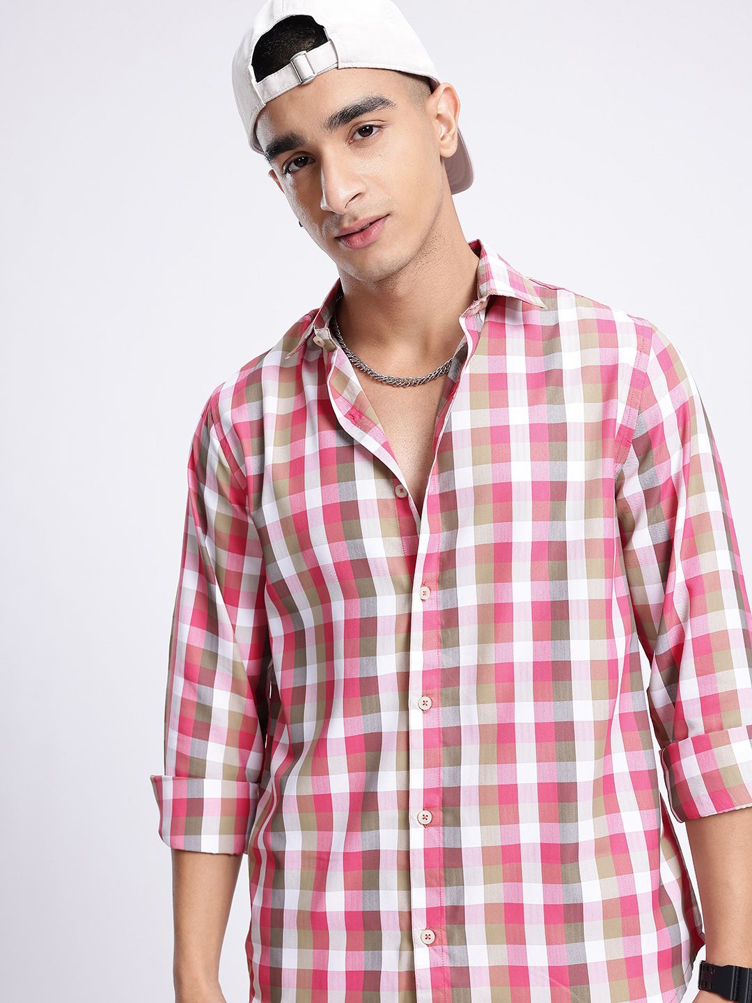 glitchez Urban Swagger Checked Casual Shirt-picture-34