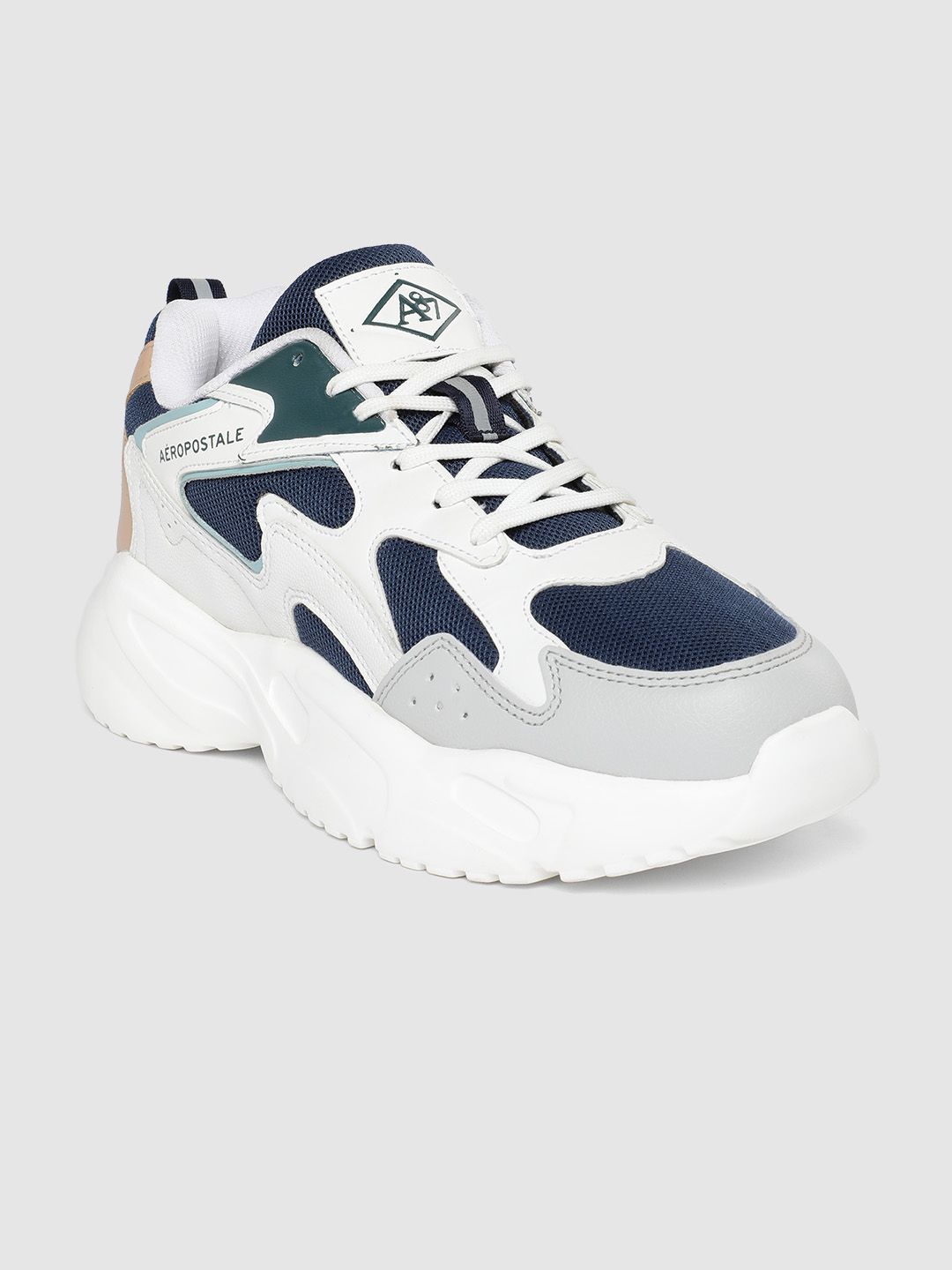 Aeropostale Men Colourblocked Sneakers with Reflective Features-picture-30