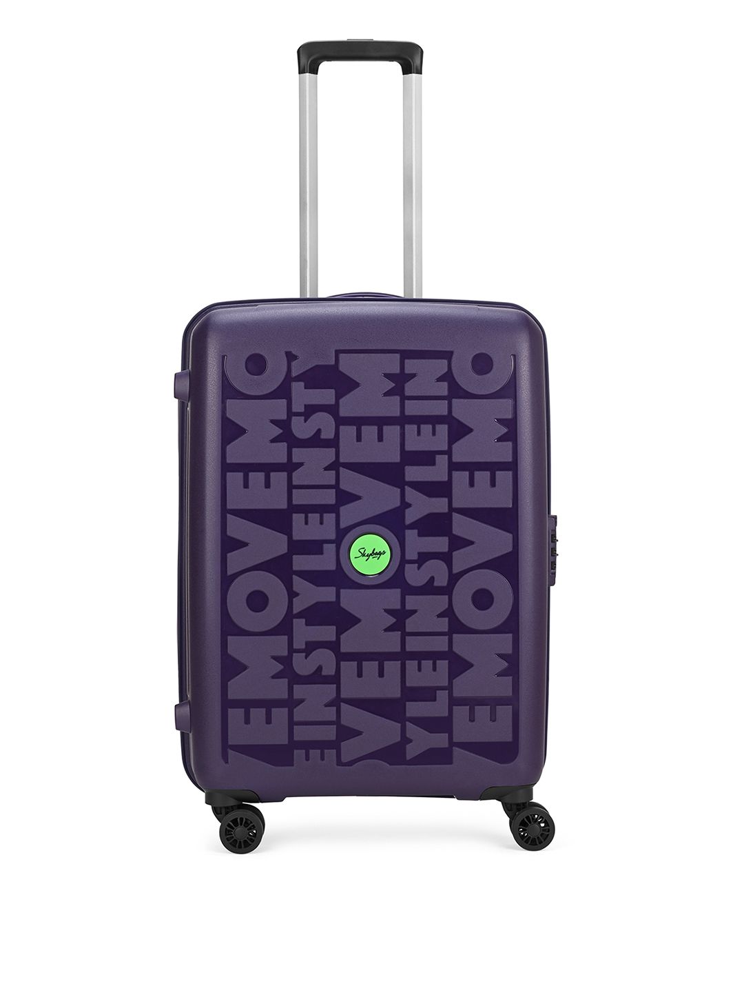 Skybags Play Textured Hard Medium Trolley Suitcase- 59L-picture-15