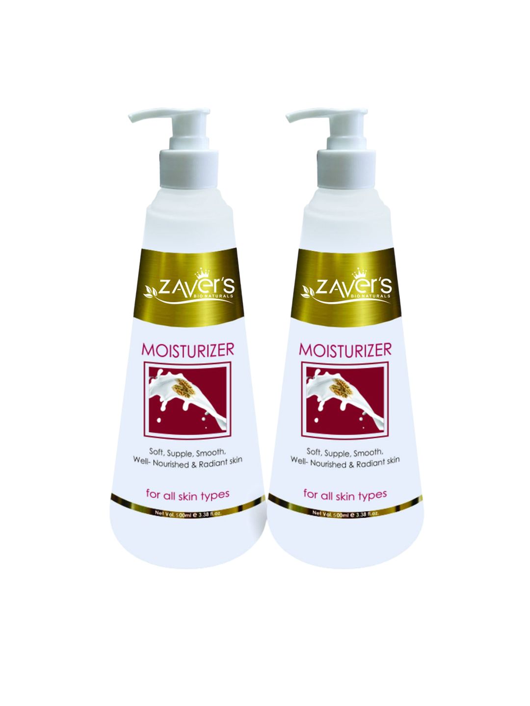 Zavers Set Of 2 Skin Moisturizer Lotion - 500 ml Each-image-41